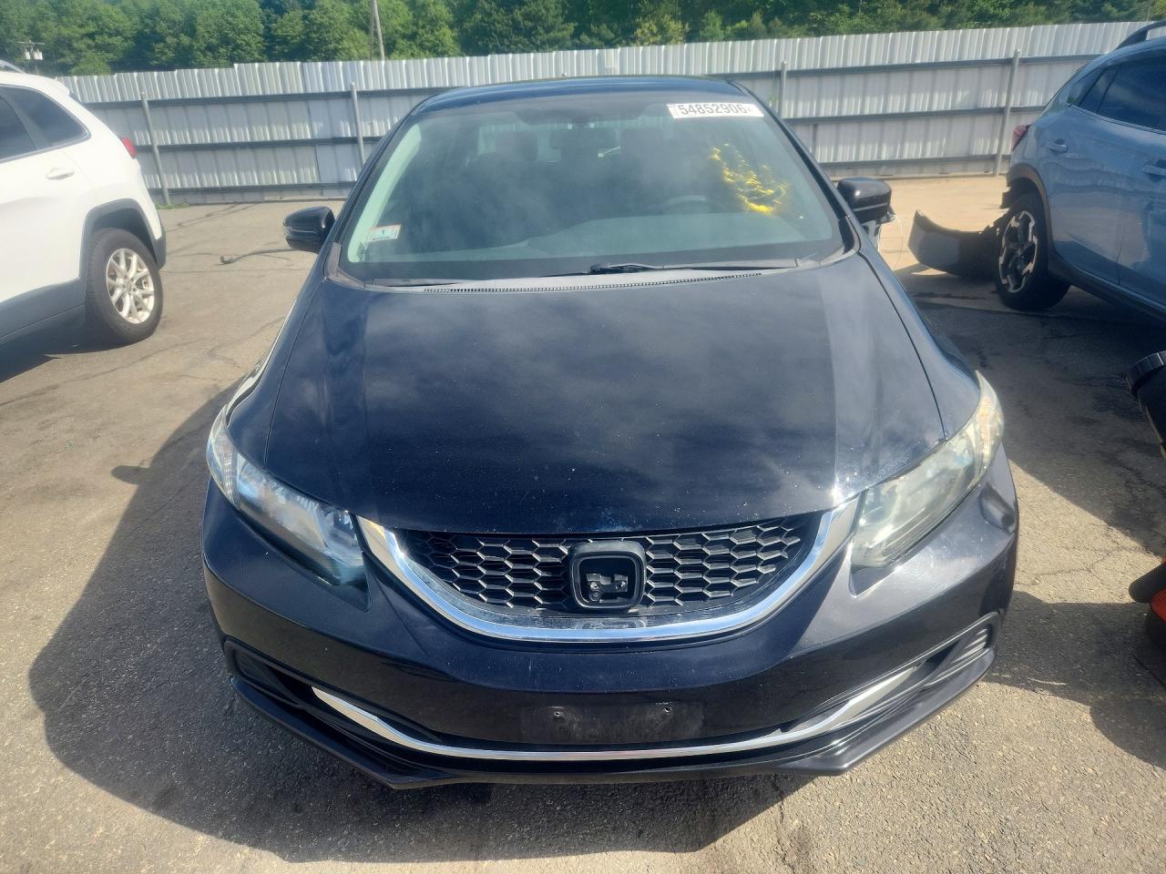2014 Honda Civic Black vin: 2HGFB2F54EH508494