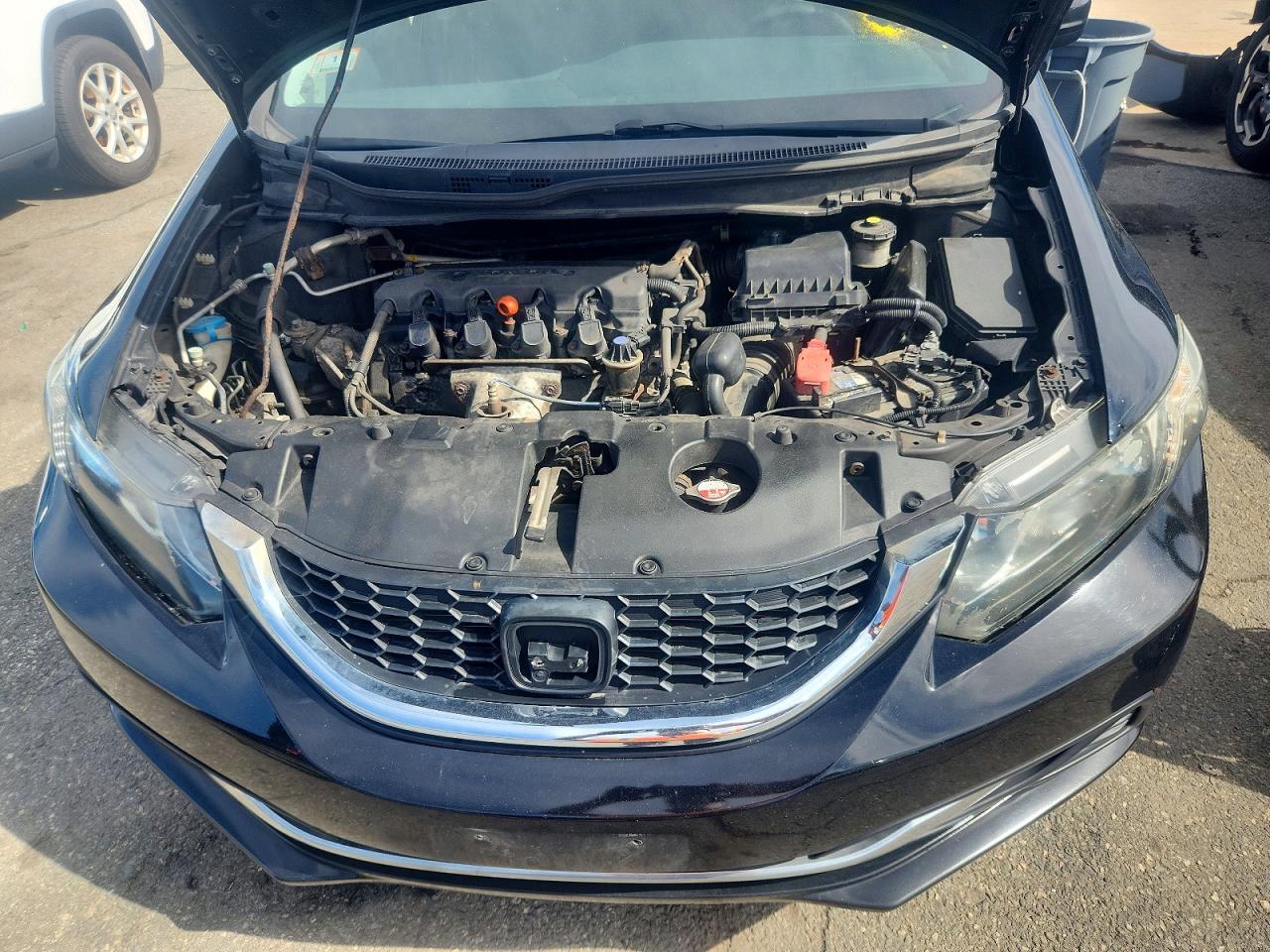 2014 Honda Civic Black vin: 2HGFB2F54EH508494