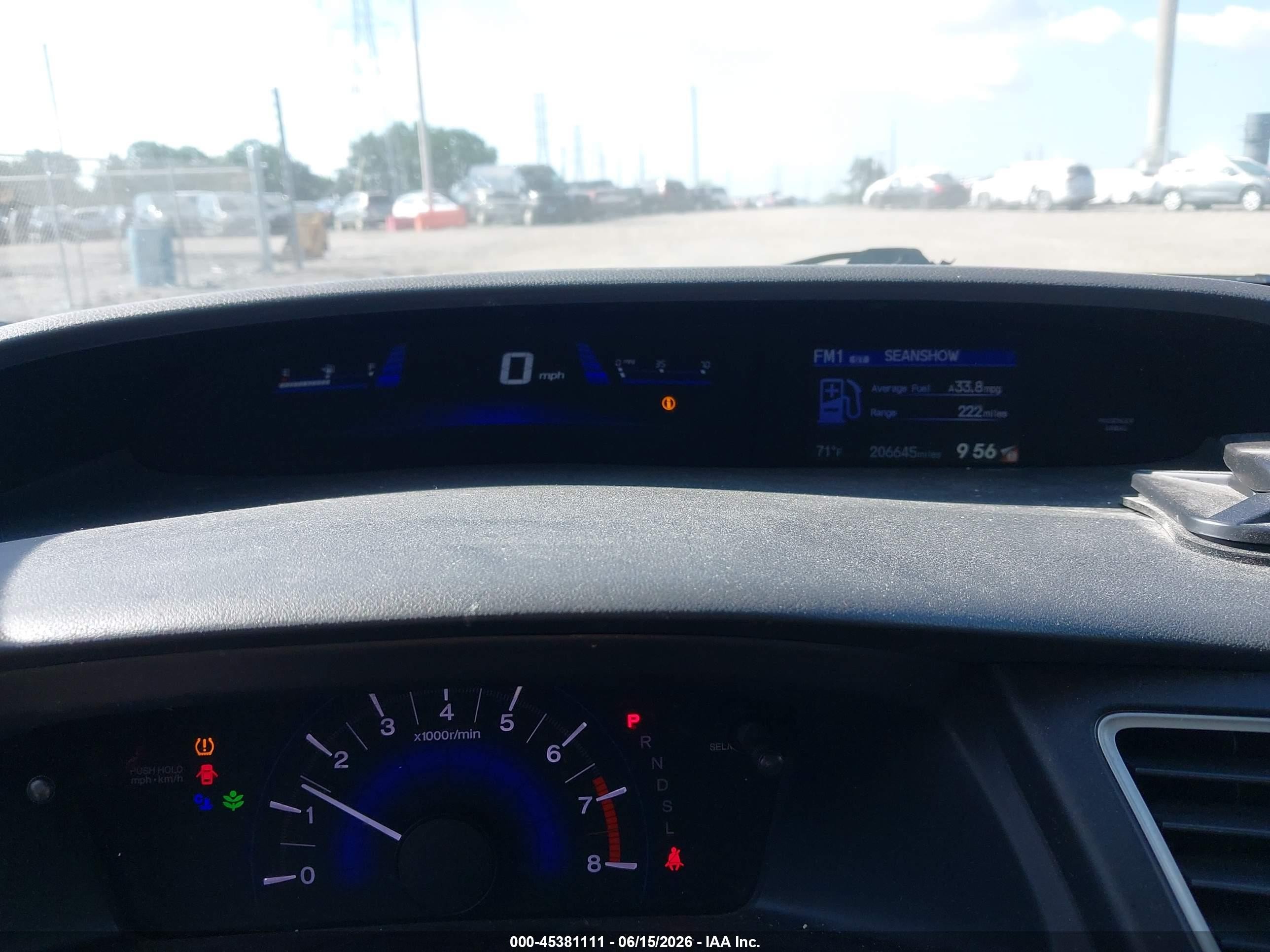 2014 Honda Civic Lx Коричневый vin: 2HGFB2F54EH511167