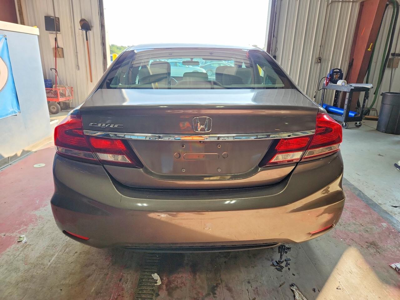 2014 Honda Civic Lx Beige vin: 2HGFB2F54EH525005