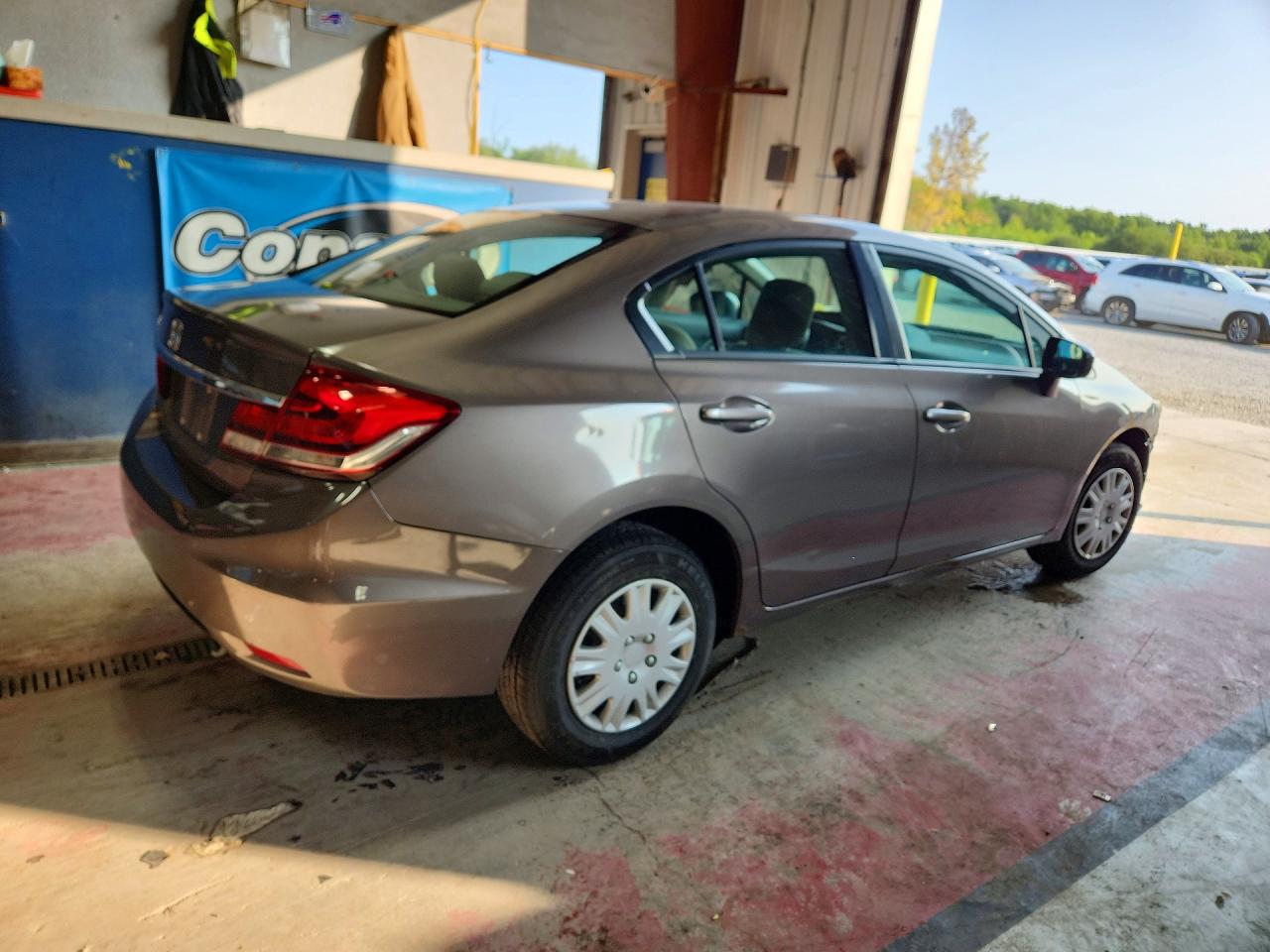 2014 Honda Civic Lx Beige vin: 2HGFB2F54EH525005