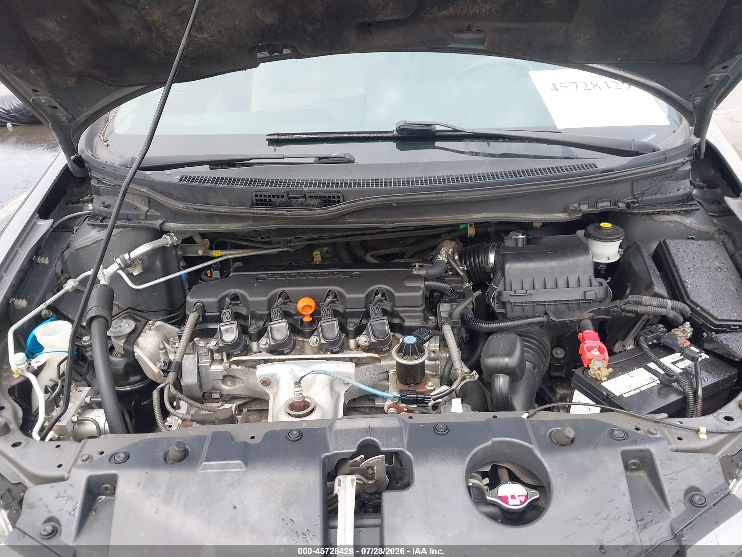 2014 Honda Civic Lx Коричневый vin: 2HGFB2F54EH534030