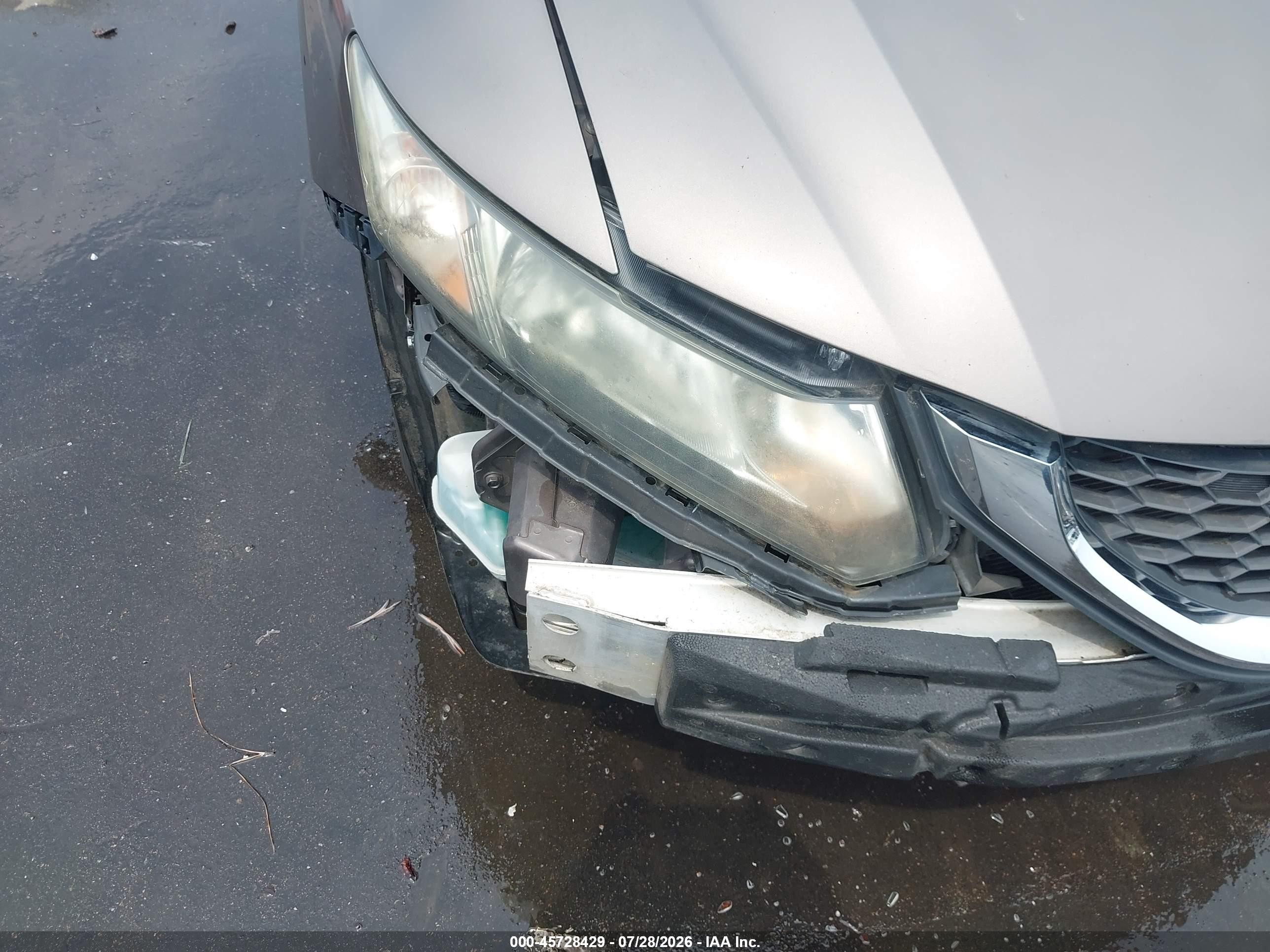 2014 Honda Civic Lx Коричневый vin: 2HGFB2F54EH534030