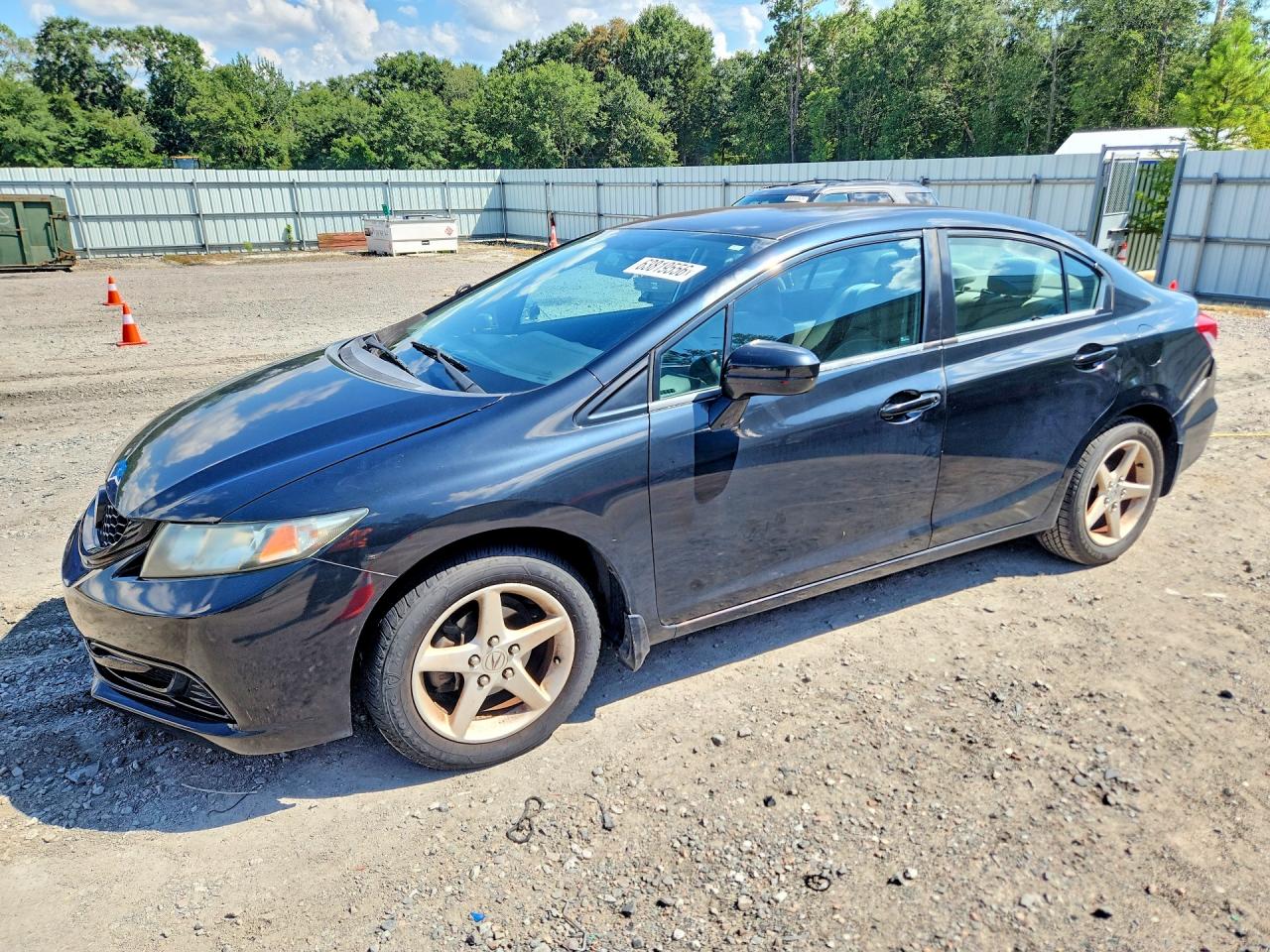2014 Honda Civic Lx Black vin: 2HGFB2F54EH534402