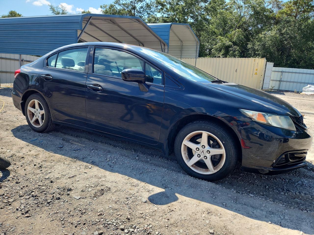 2014 Honda Civic Lx Black vin: 2HGFB2F54EH534402