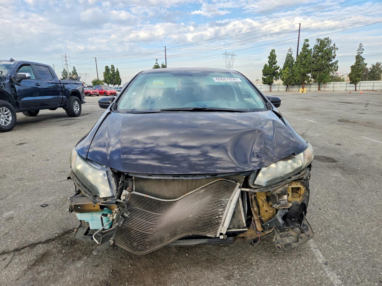 2014 Honda Civic Lx Black vin: 2HGFB2F54EH544878