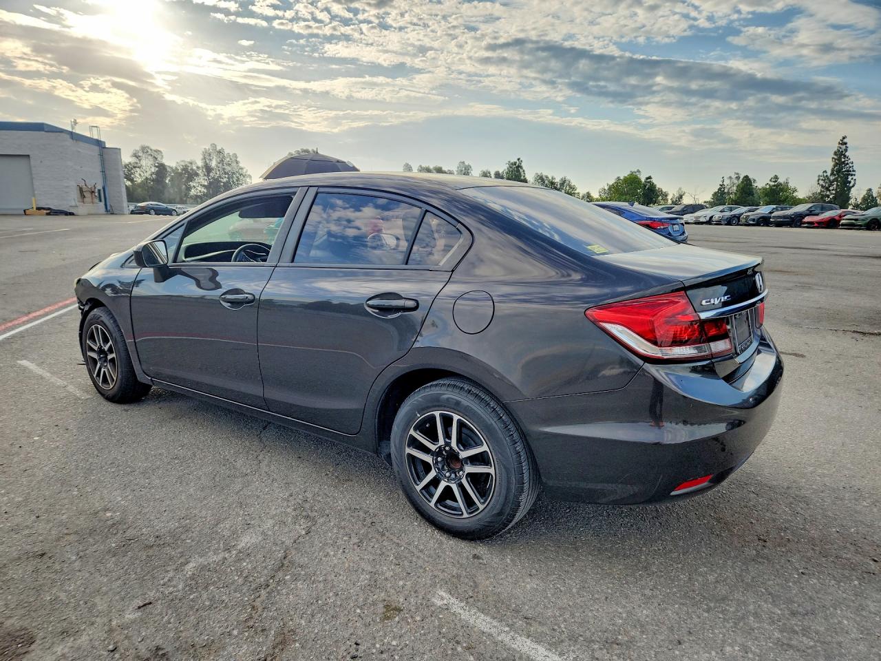 2014 Honda Civic Lx Black vin: 2HGFB2F54EH544878
