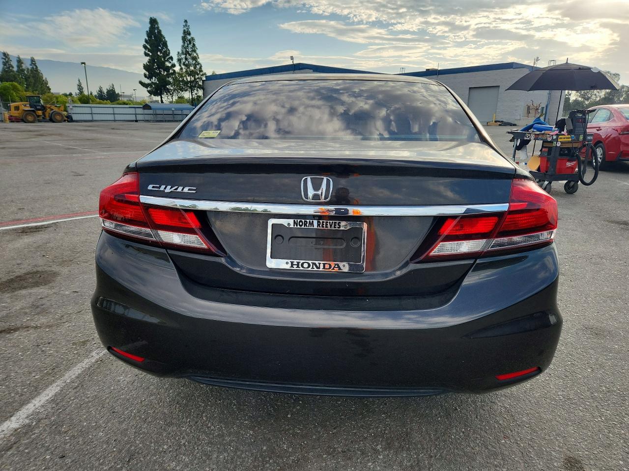 2014 Honda Civic Lx Black vin: 2HGFB2F54EH544878