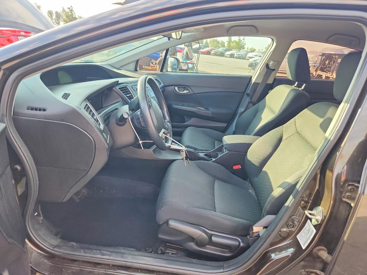 2014 Honda Civic Lx Black vin: 2HGFB2F54EH544878