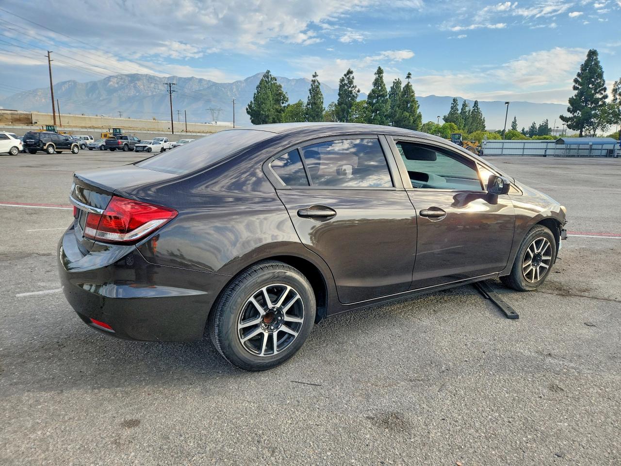 2014 Honda Civic Lx Black vin: 2HGFB2F54EH544878