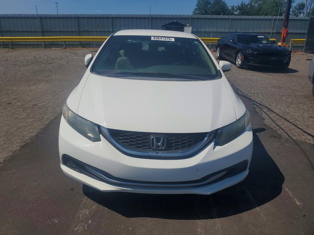 2014 Honda Civic Lx Белый vin: 2HGFB2F54EH557209