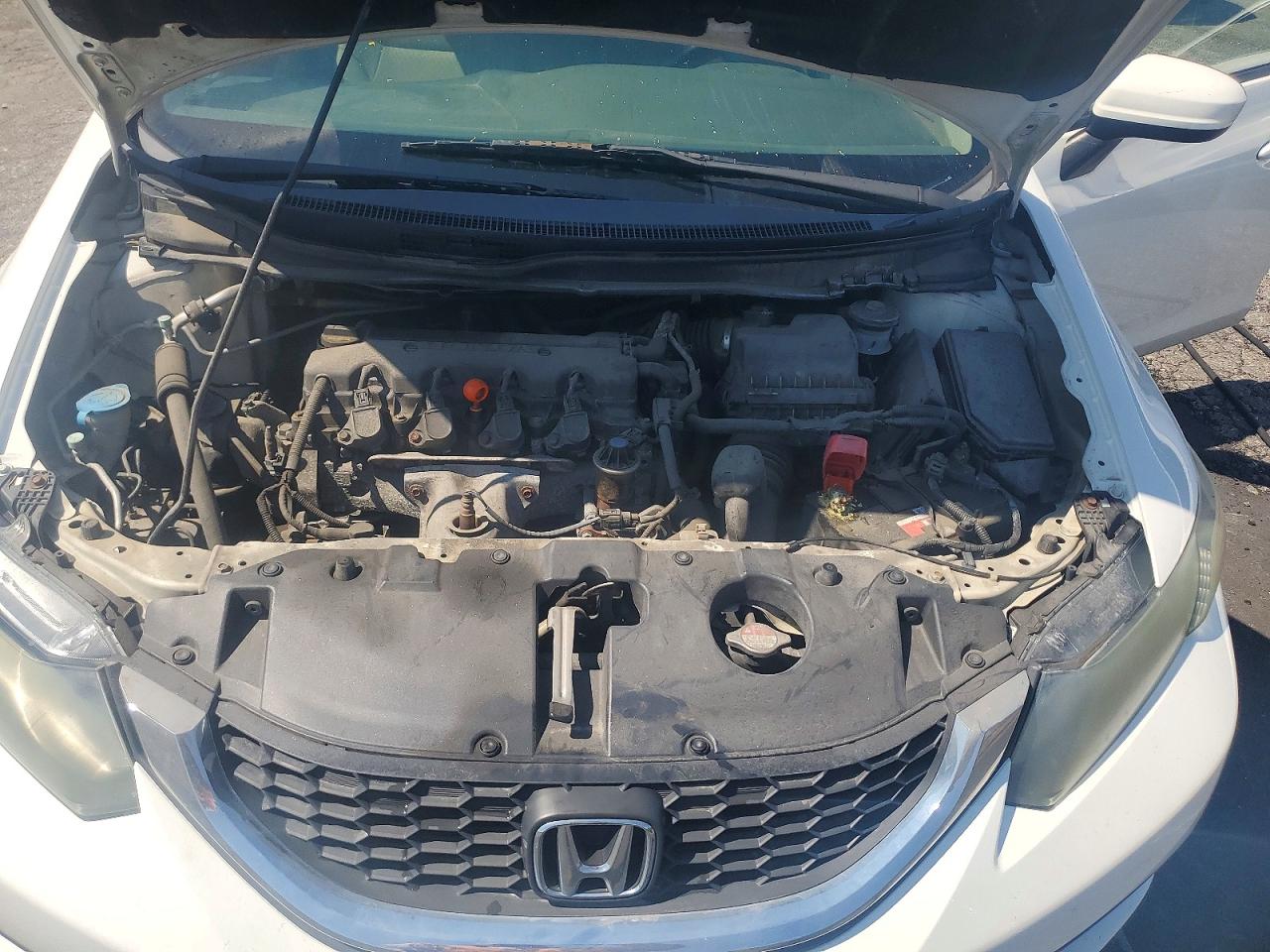 2014 Honda Civic Lx Белый vin: 2HGFB2F54EH557209