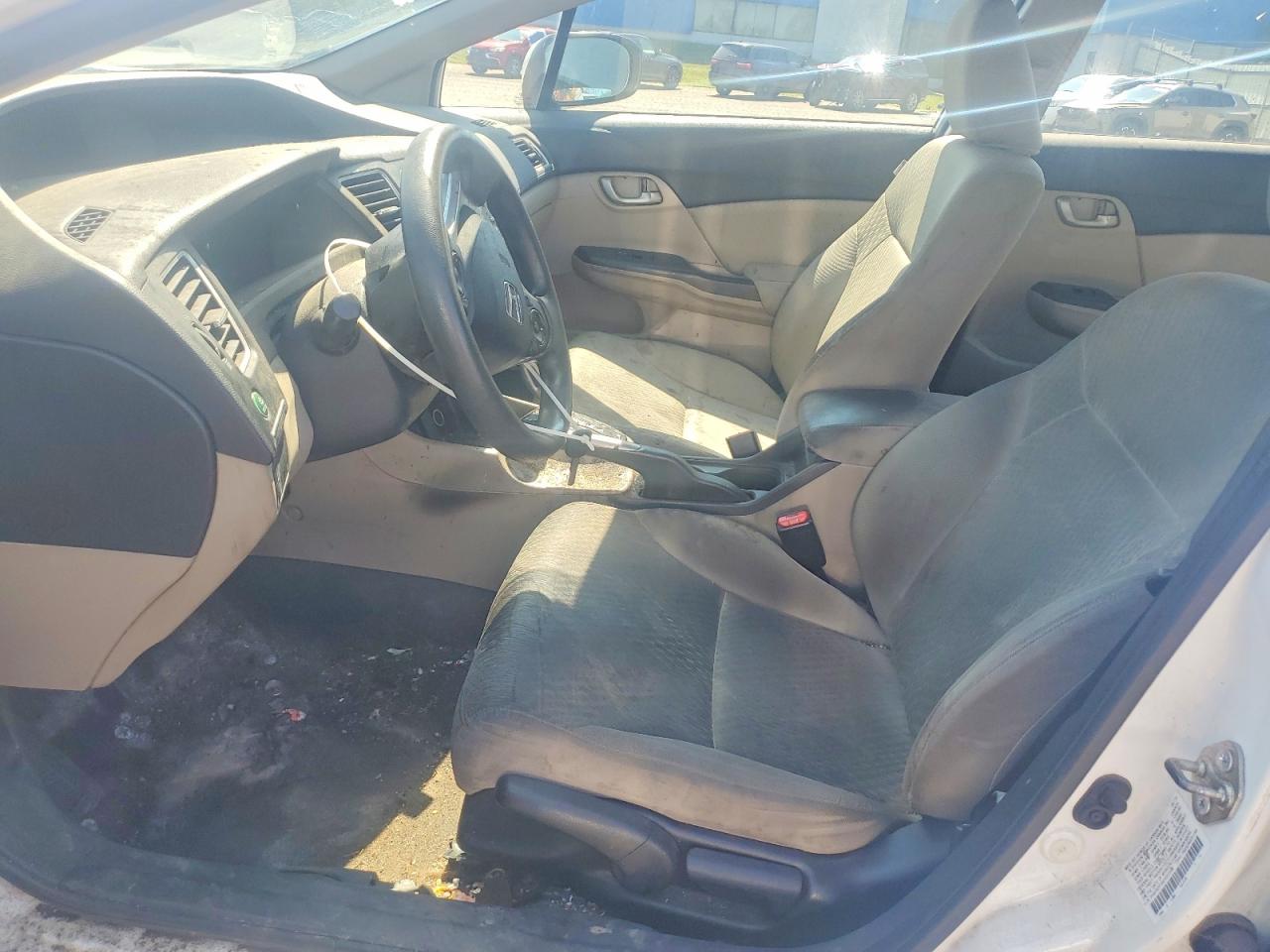 2014 Honda Civic Lx Белый vin: 2HGFB2F54EH557209