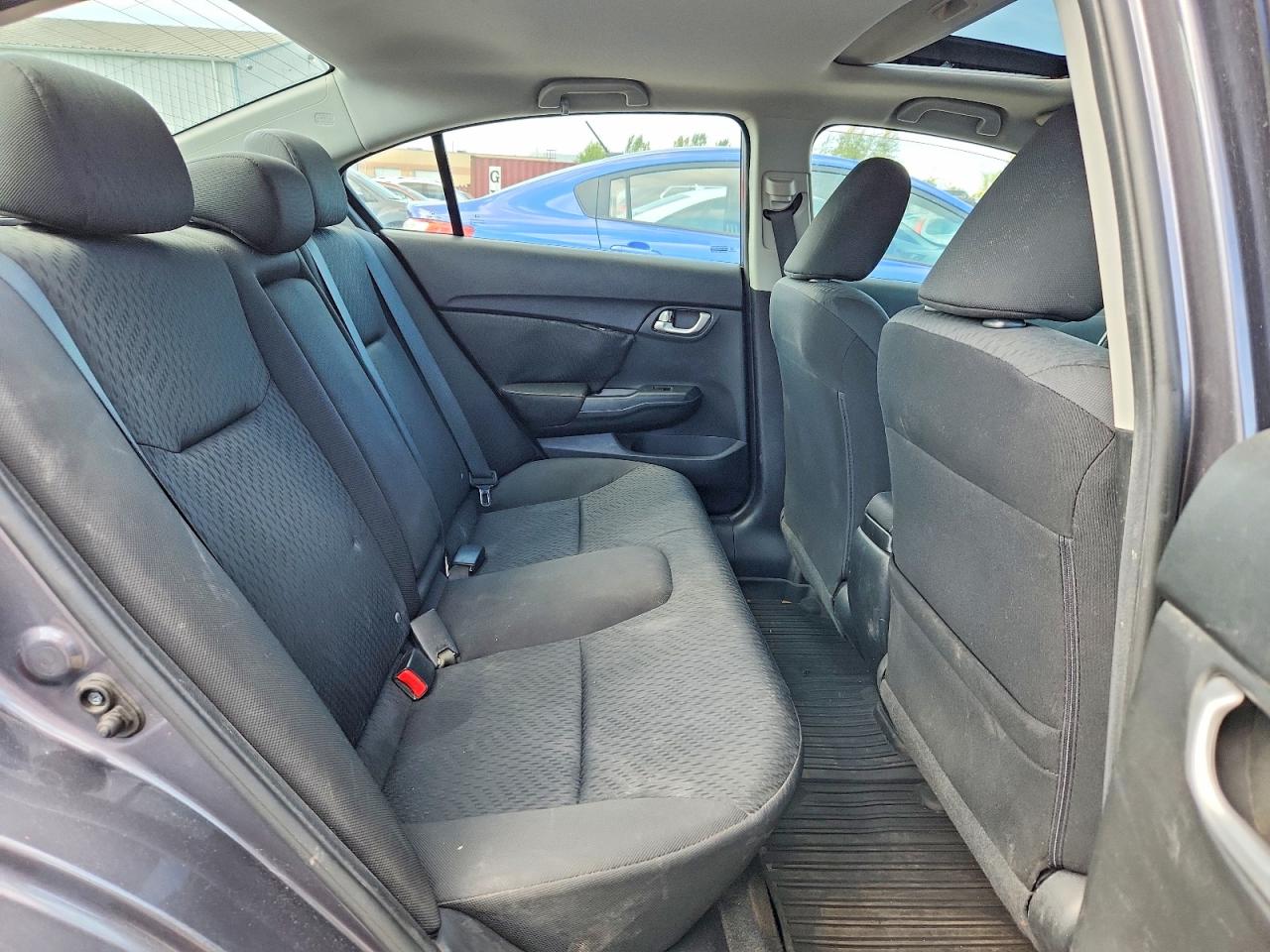 2015 Honda Civic Lx Серый vin: 2HGFB2F54FH012094