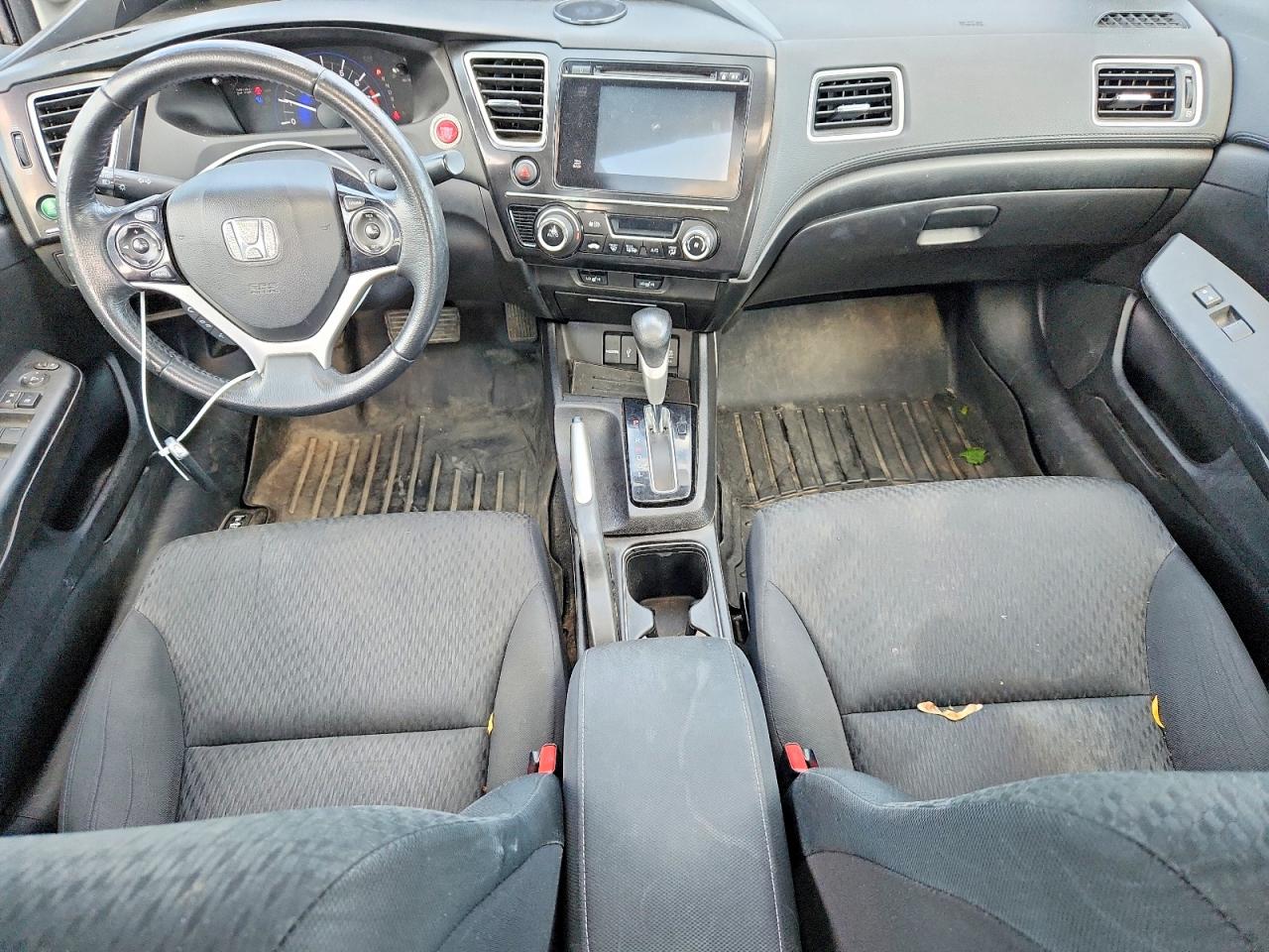 2015 Honda Civic Lx Серый vin: 2HGFB2F54FH012094