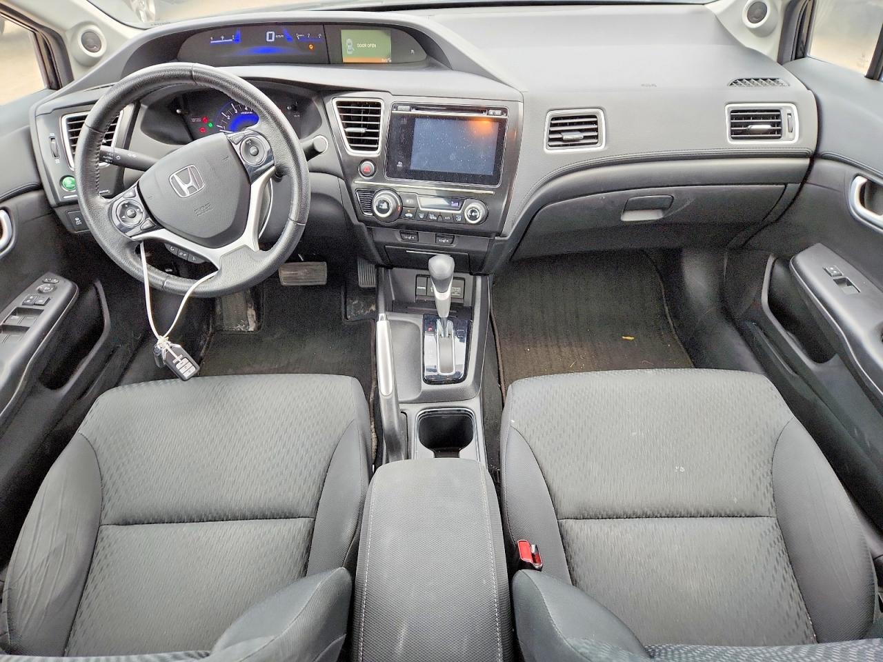 2015 Honda Civic Lx Black vin: 2HGFB2F54FH055933