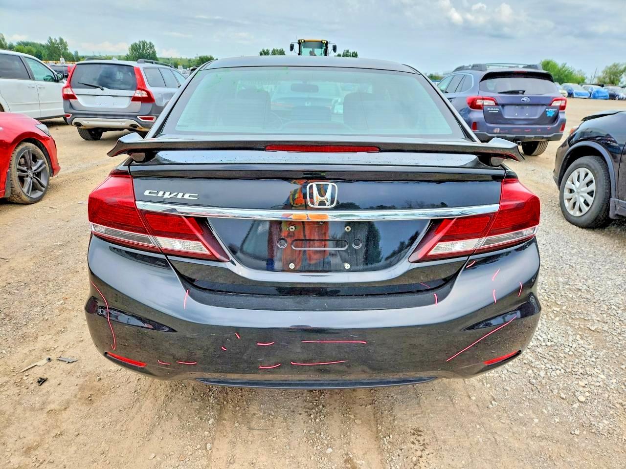 2015 Honda Civic Lx Black vin: 2HGFB2F54FH055933