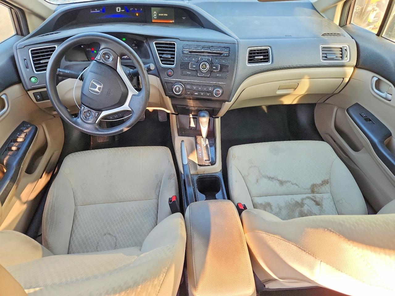 2015 Honda Civic Lx Gray vin: 2HGFB2F54FH510408