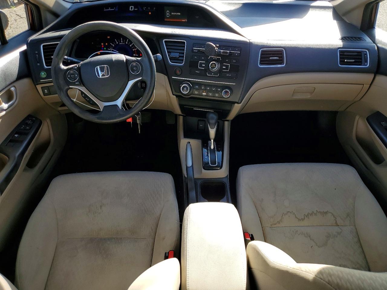 2015 Honda Civic Lx Темно-бордовый vin: 2HGFB2F54FH521019