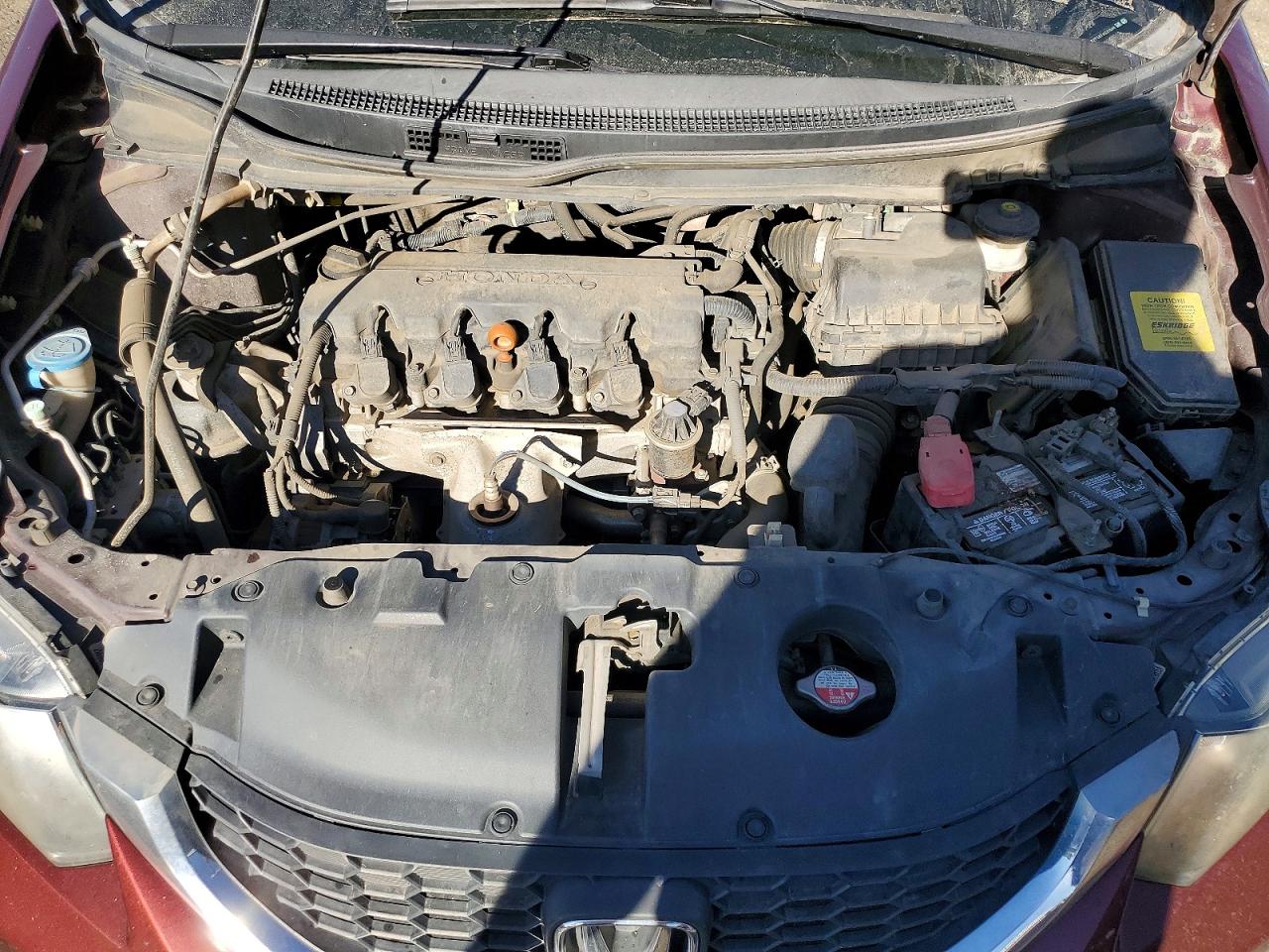 2015 Honda Civic Lx Темно-бордовый vin: 2HGFB2F54FH521019