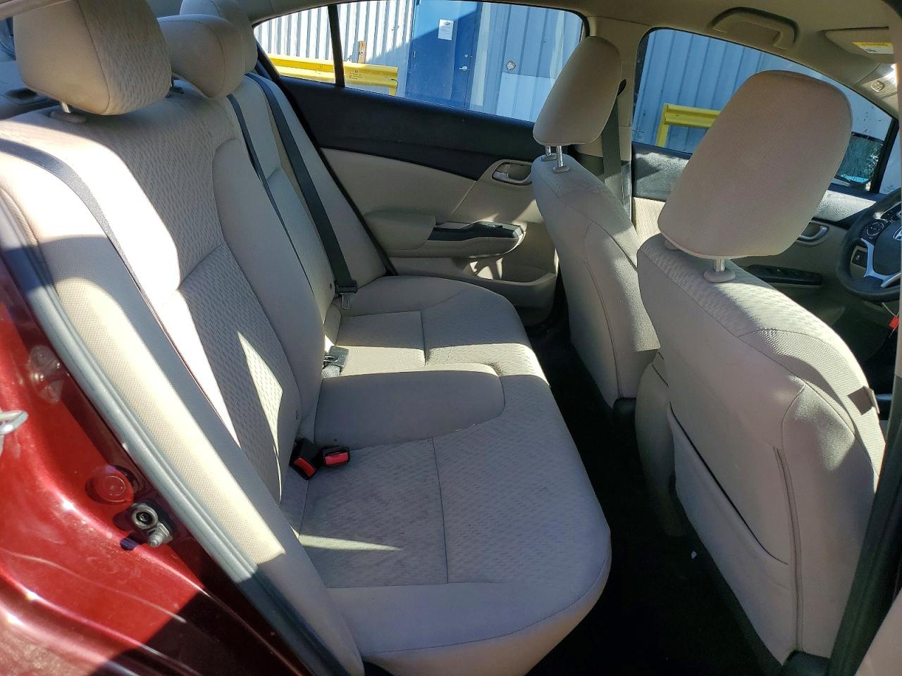 2015 Honda Civic Lx Темно-бордовый vin: 2HGFB2F54FH521019