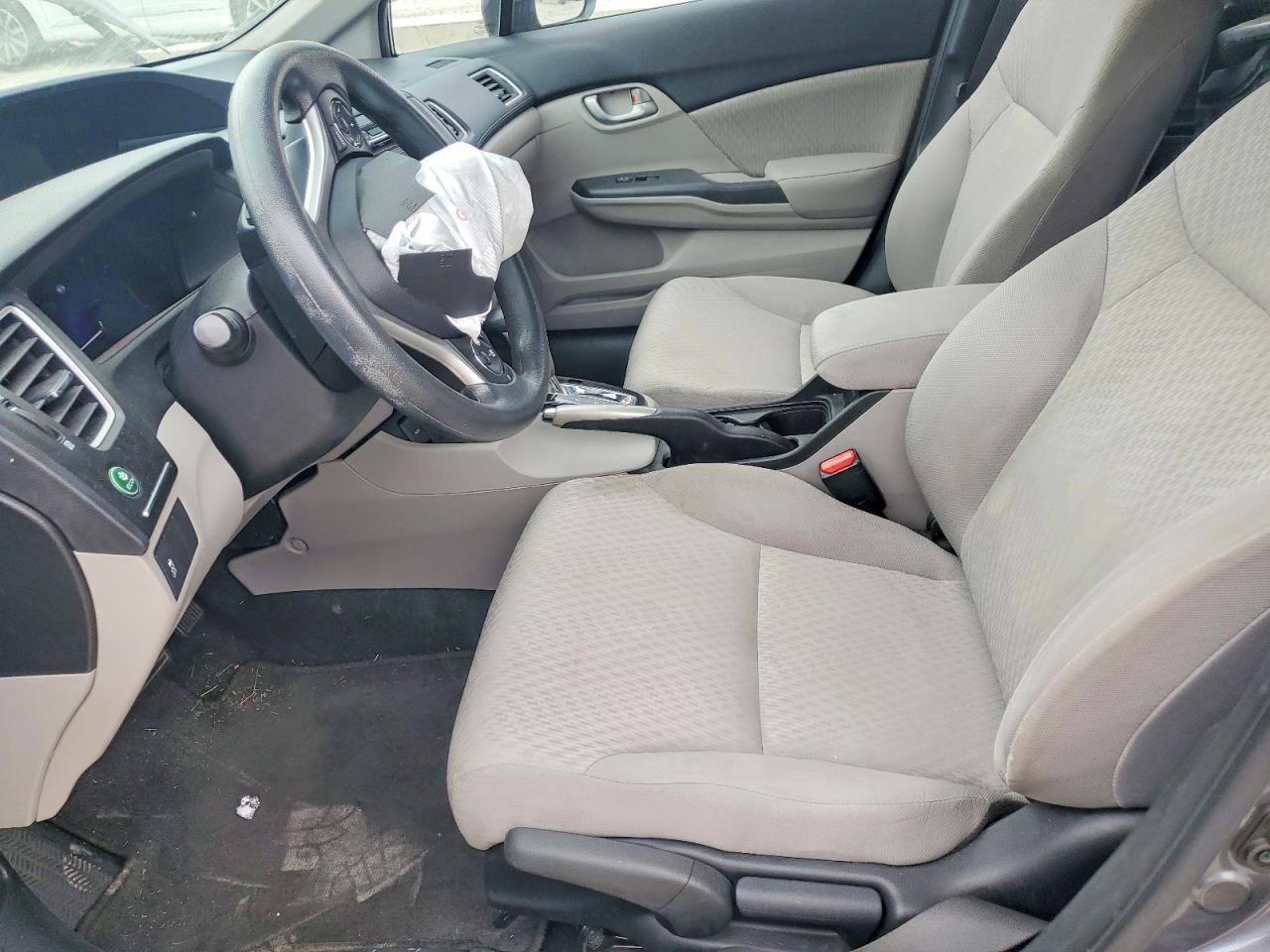 2015 Honda Civic Lx Gray vin: 2HGFB2F54FH521618