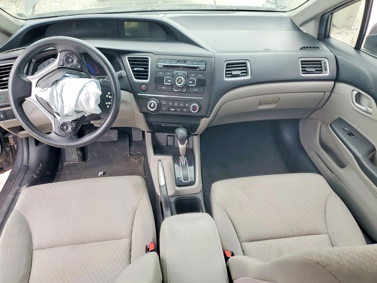 2015 Honda Civic Lx Gray vin: 2HGFB2F54FH521618