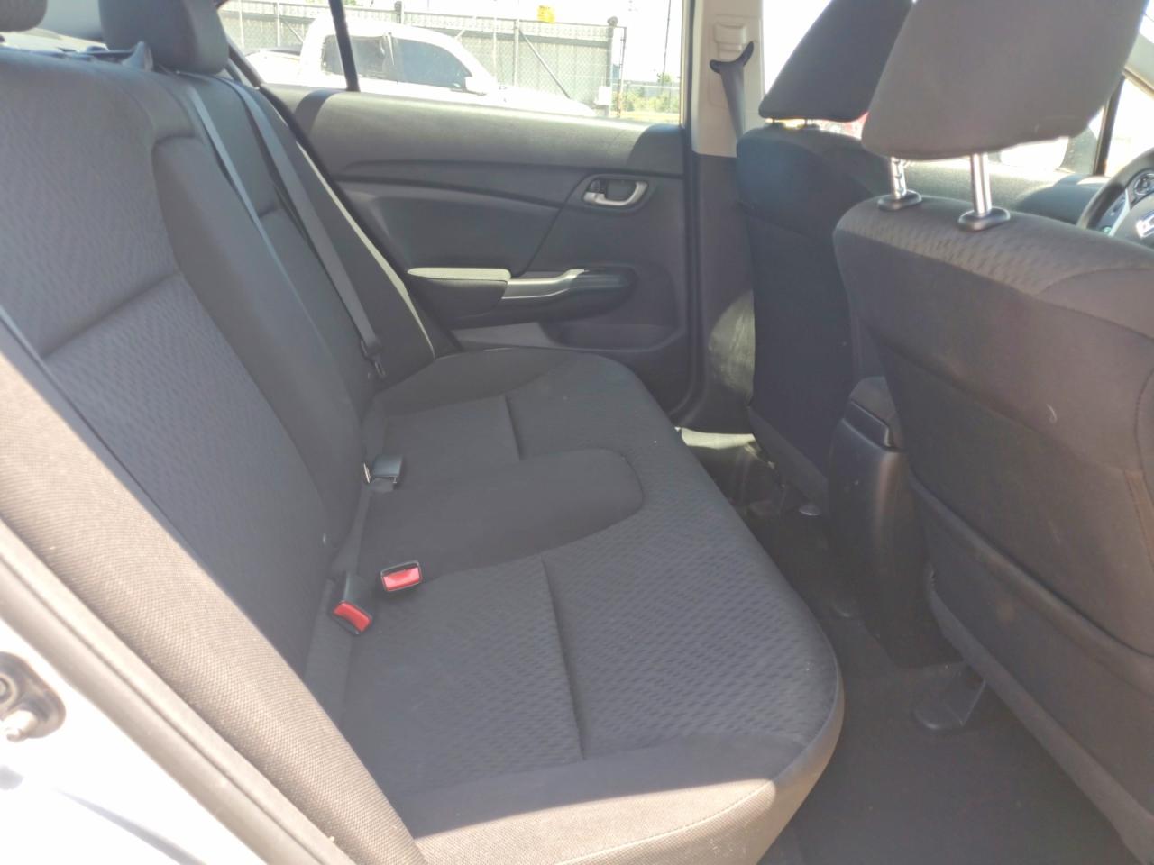 2015 Honda Civic Lx Silver vin: 2HGFB2F54FH531016