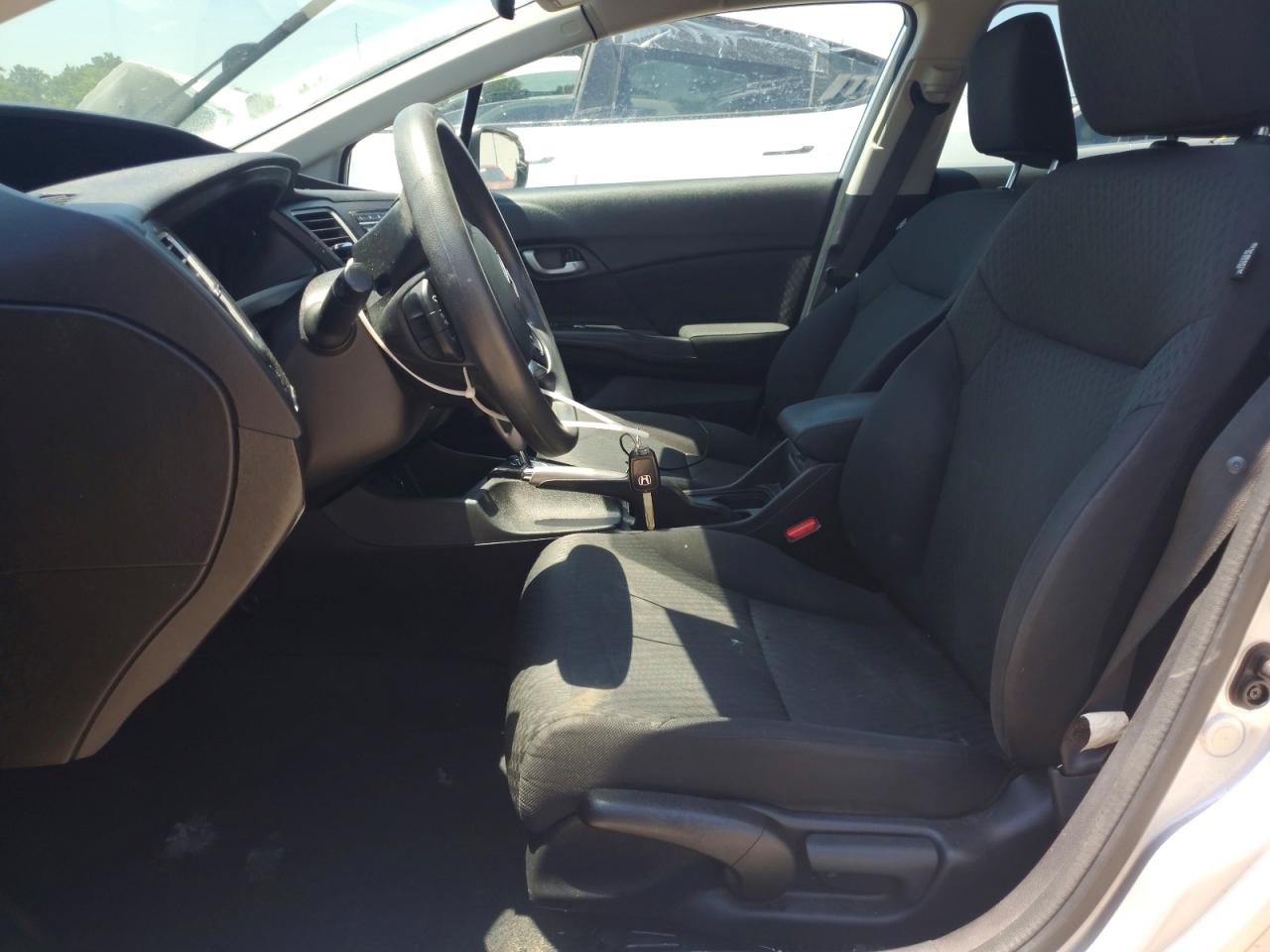 2015 Honda Civic Lx Silver vin: 2HGFB2F54FH531016
