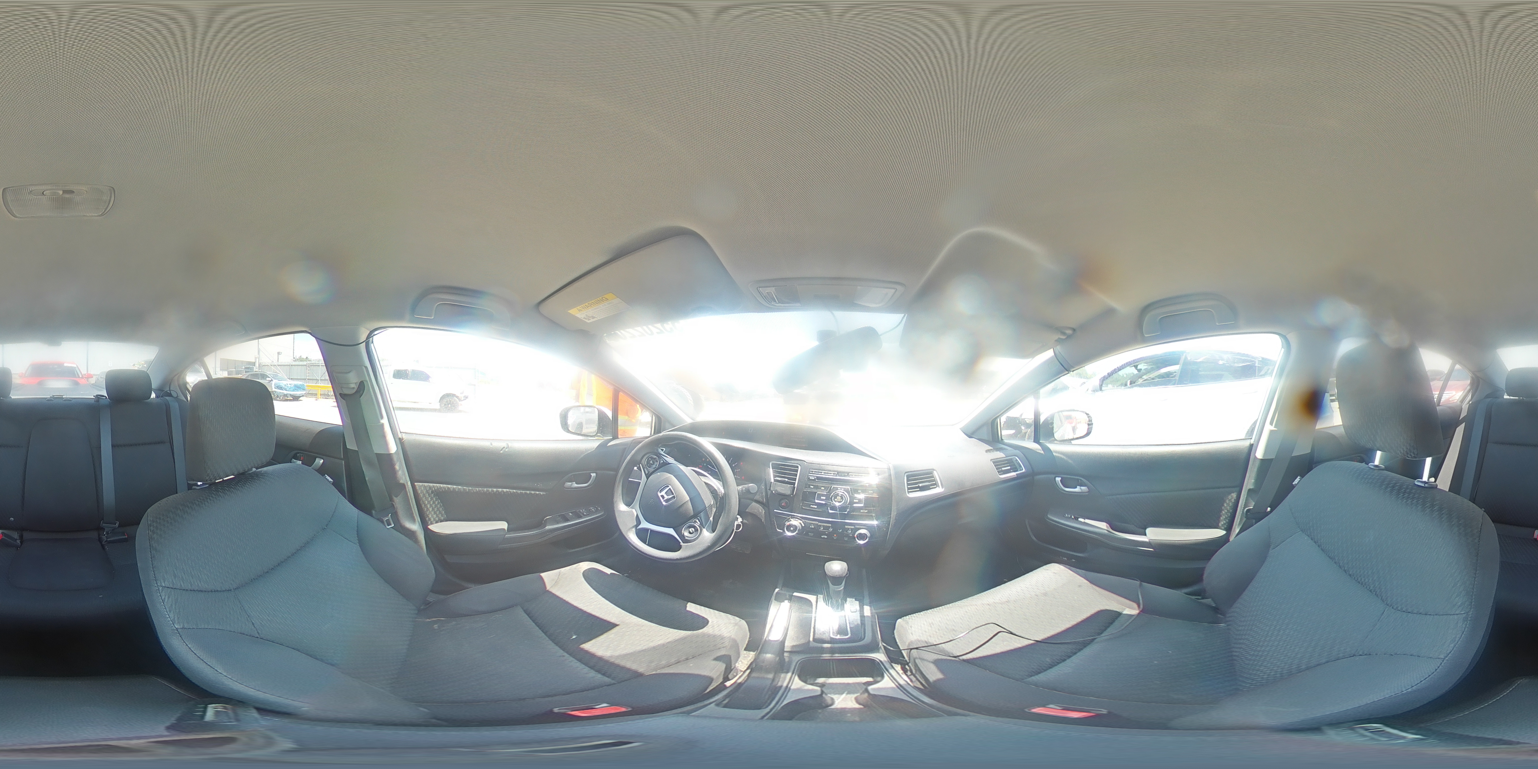 2015 Honda Civic Lx Silver vin: 2HGFB2F54FH531016