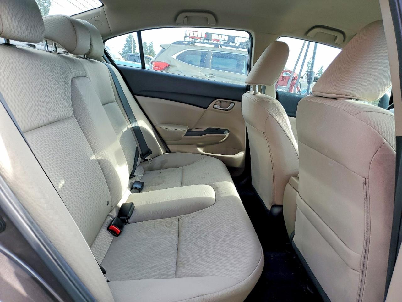 2015 Honda Civic Lx Gray vin: 2HGFB2F54FH537611