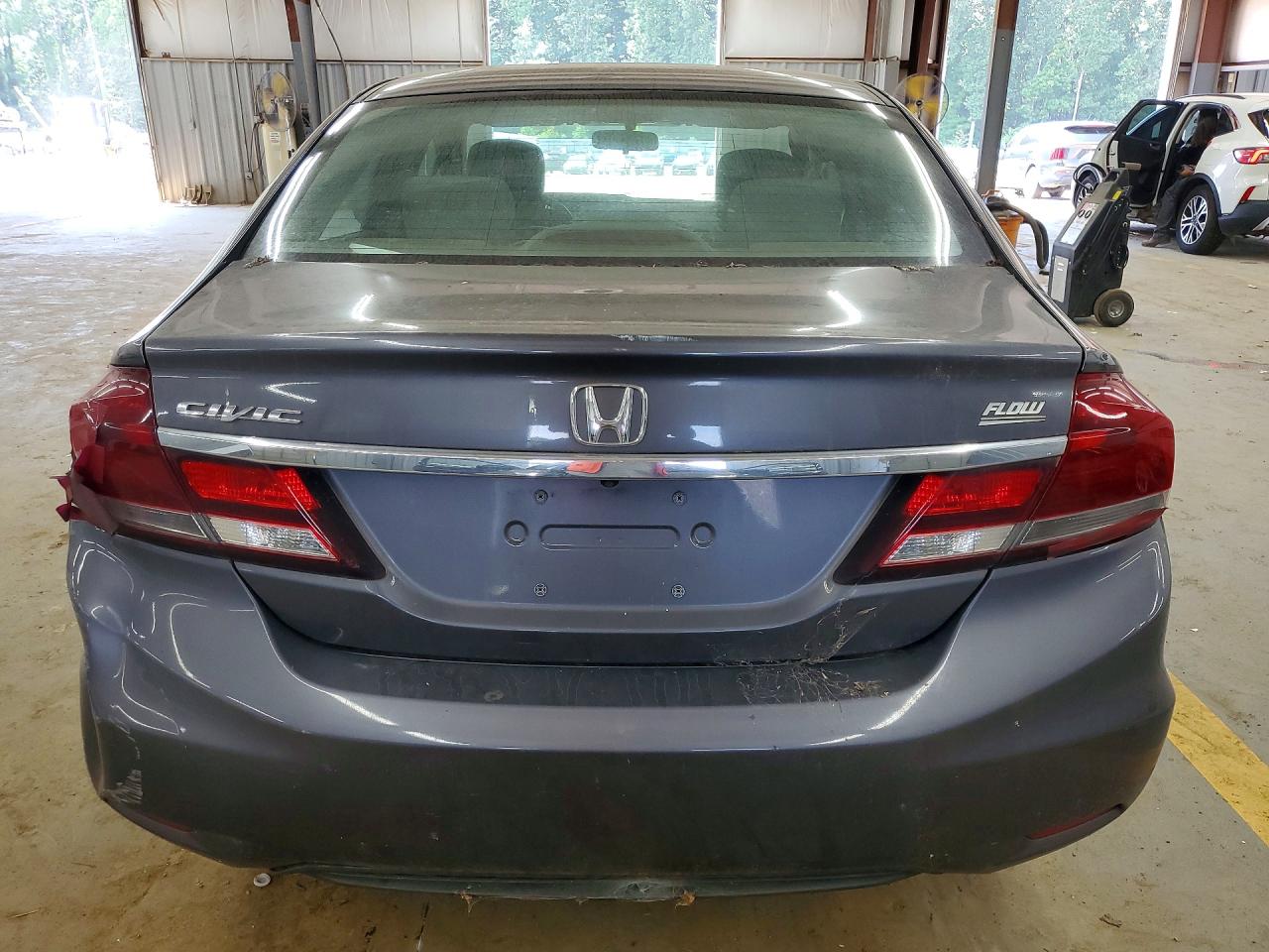 2015 Honda Civic Lx Gray vin: 2HGFB2F54FH552559