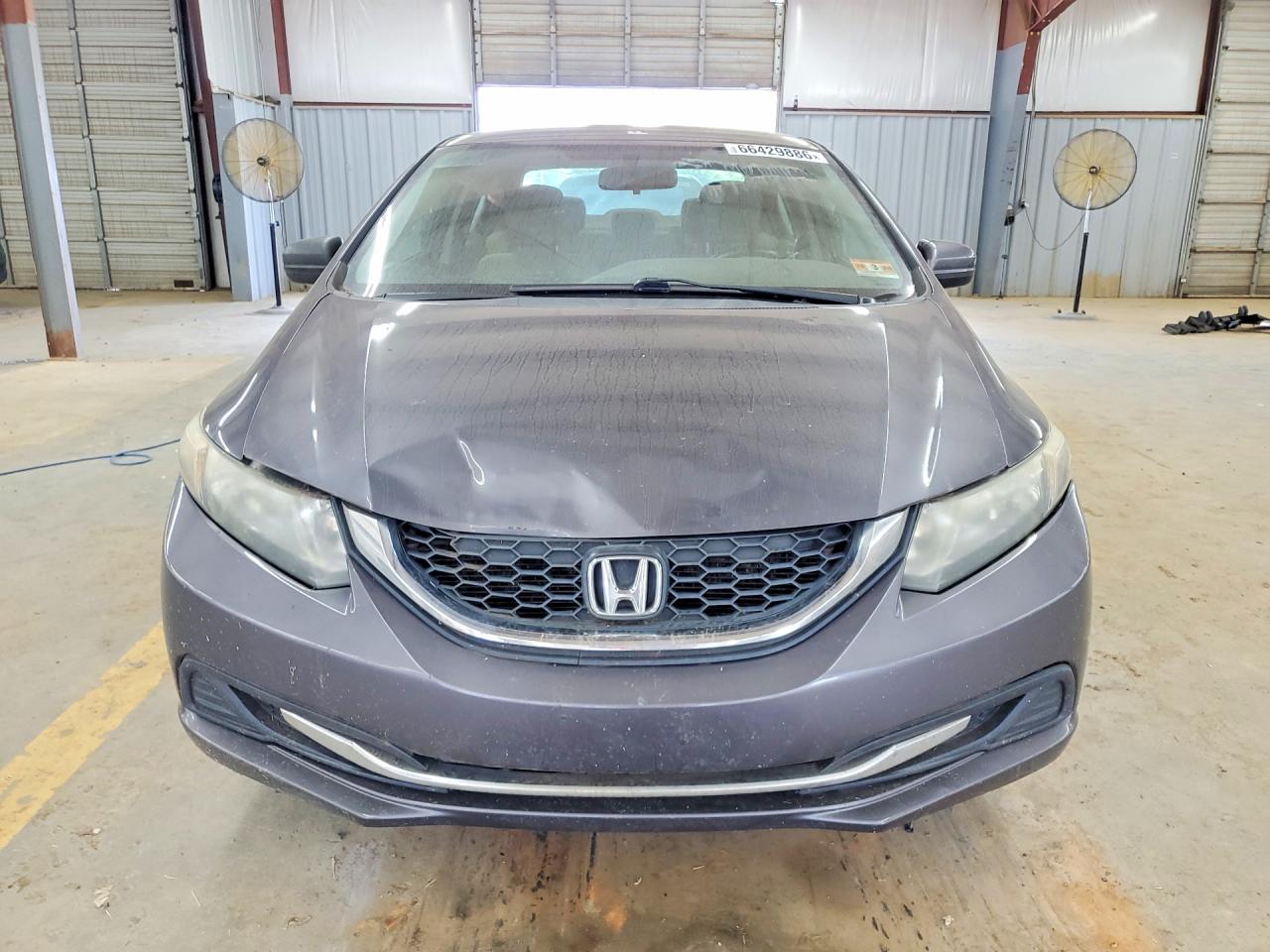 2015 Honda Civic Lx Gray vin: 2HGFB2F54FH552559
