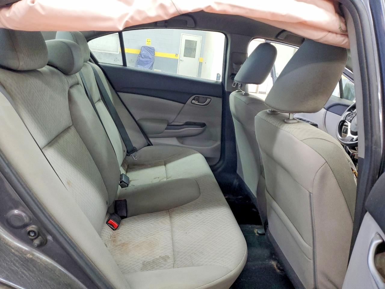 2015 Honda Civic Lx Gray vin: 2HGFB2F54FH552559