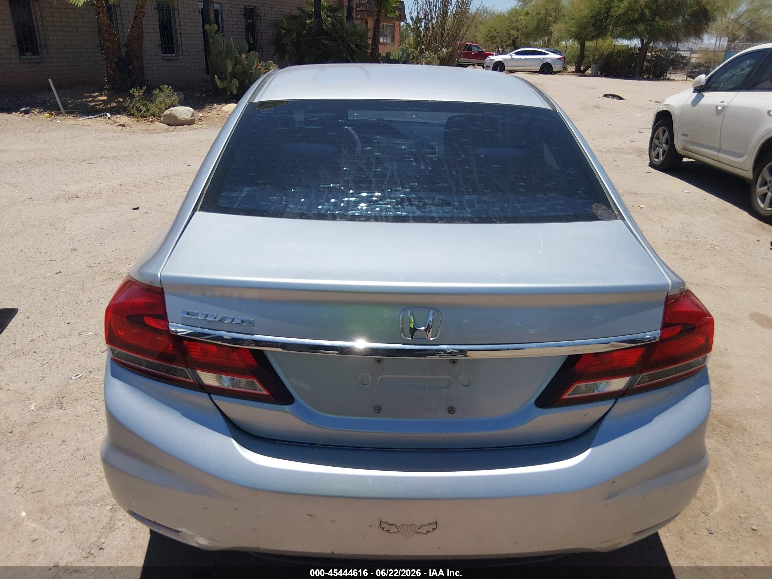 2015 Honda Civic Lx Silver vin: 2HGFB2F54FH553470