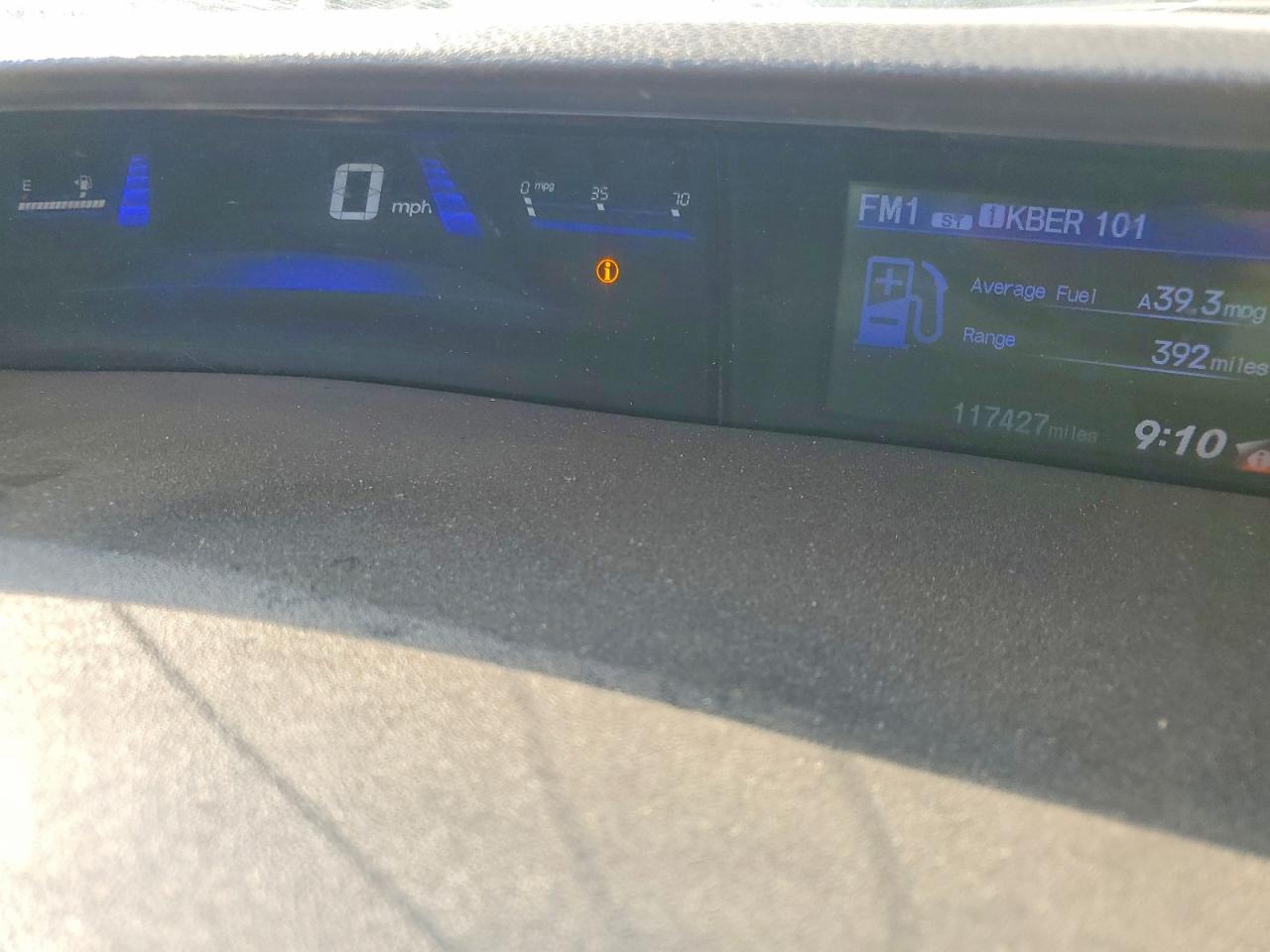 2015 Honda Civic Lx Blue vin: 2HGFB2F54FH556580