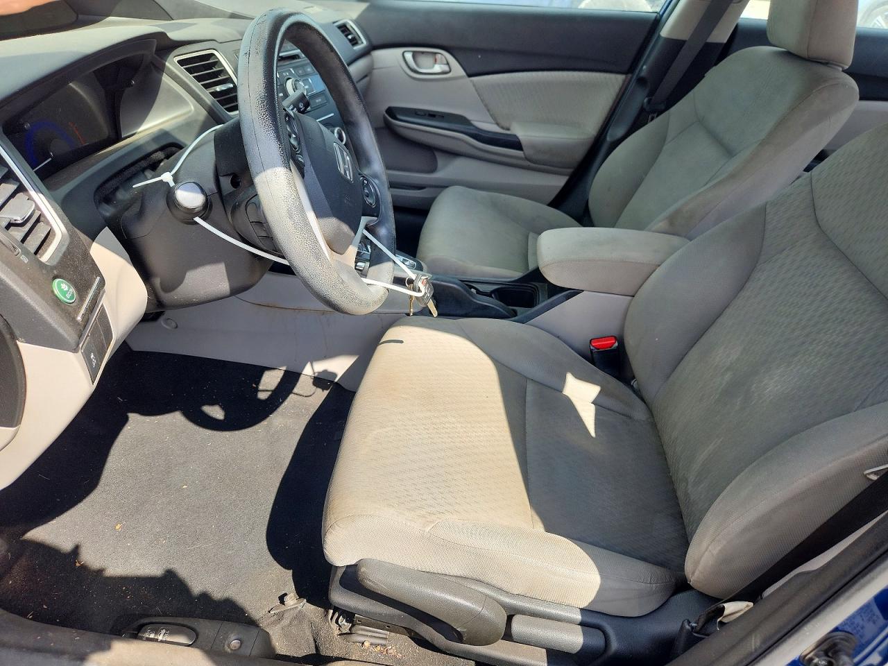 2015 Honda Civic Lx Blue vin: 2HGFB2F54FH560676