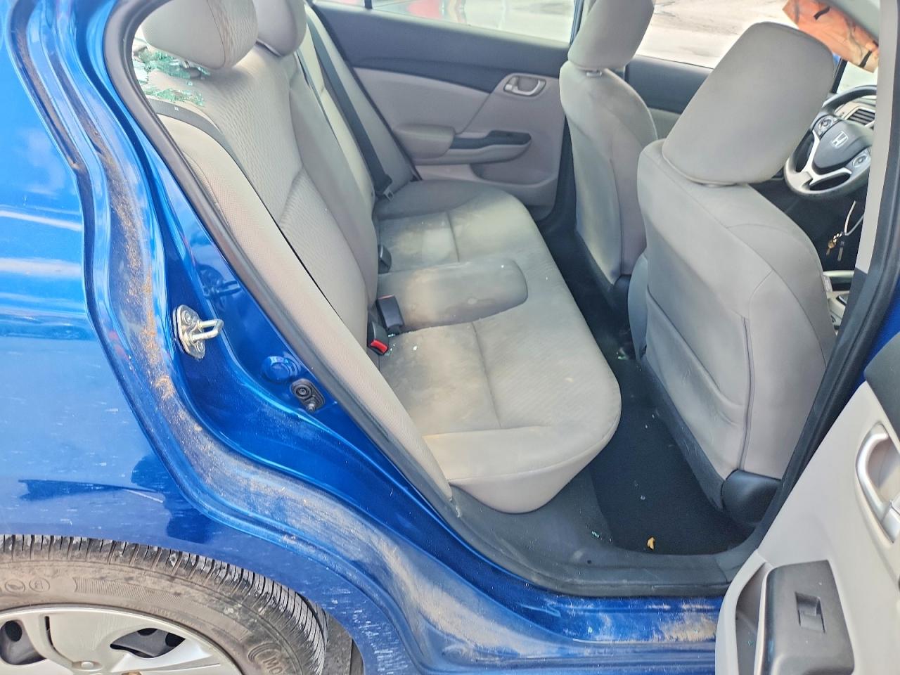 2015 Honda Civic Lx Blue vin: 2HGFB2F54FH560676
