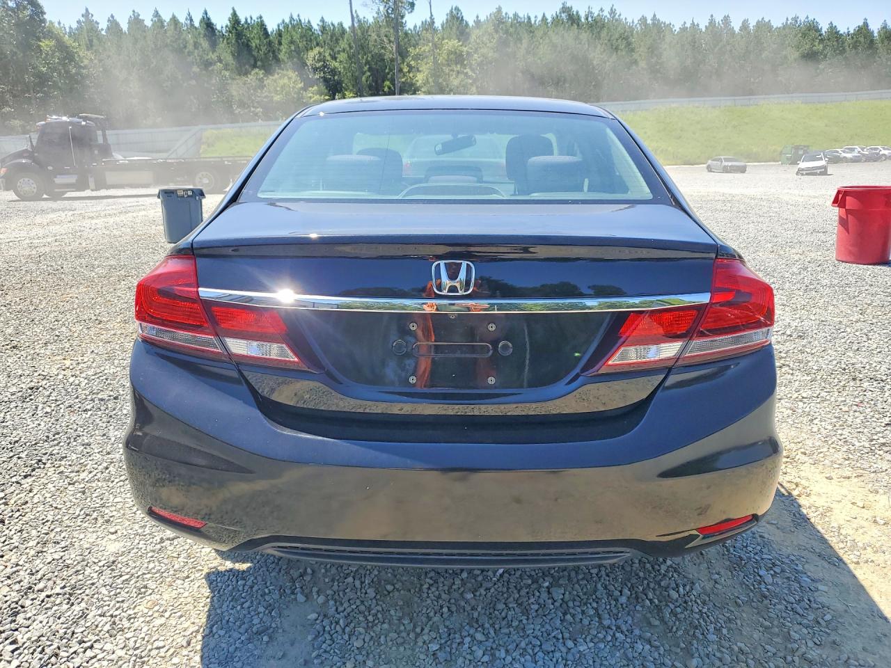 2015 Honda Civic Lx Black vin: 2HGFB2F54FH567353