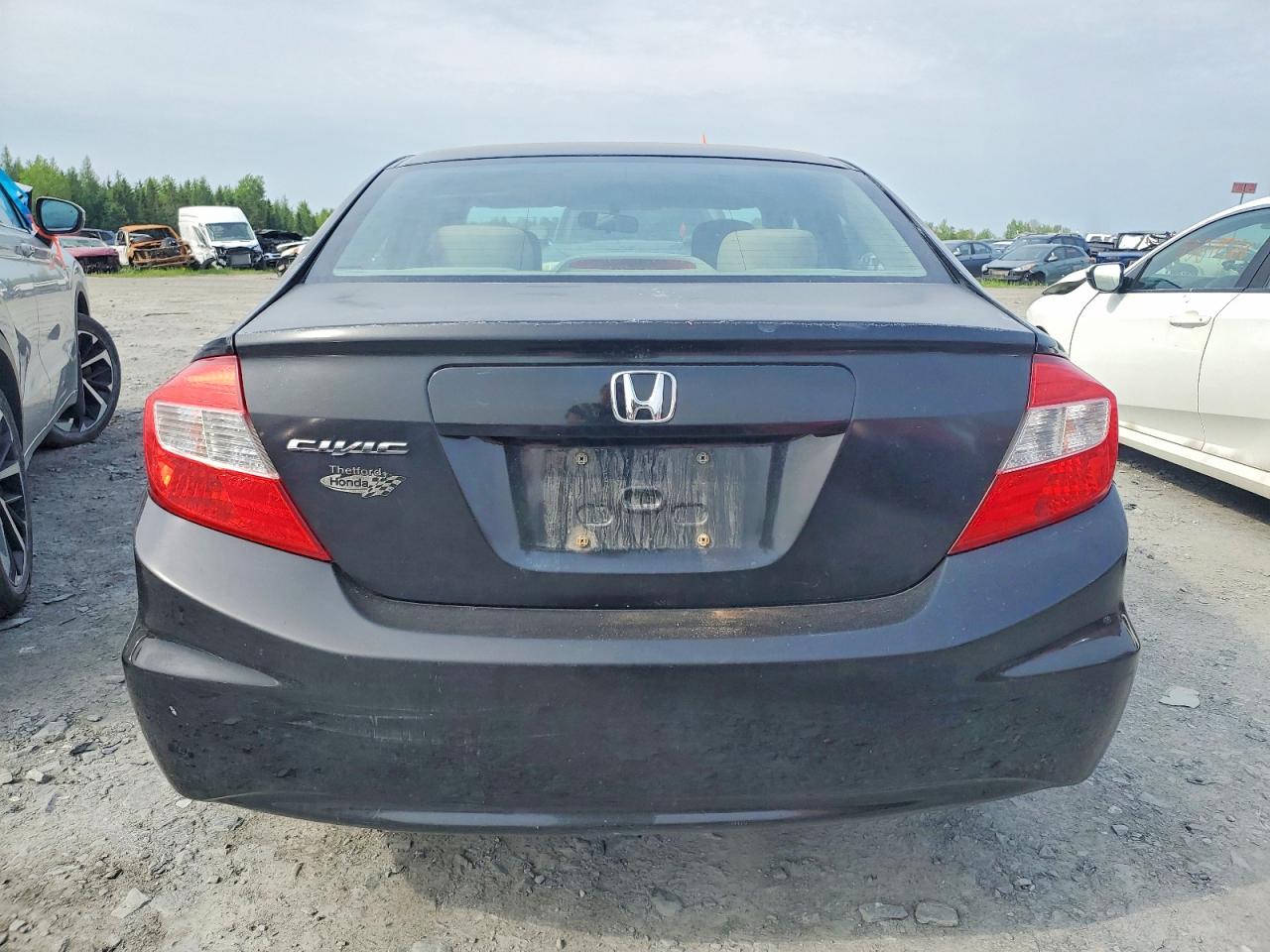 2012 Honda Civic Lx Black vin: 2HGFB2F55CH030308