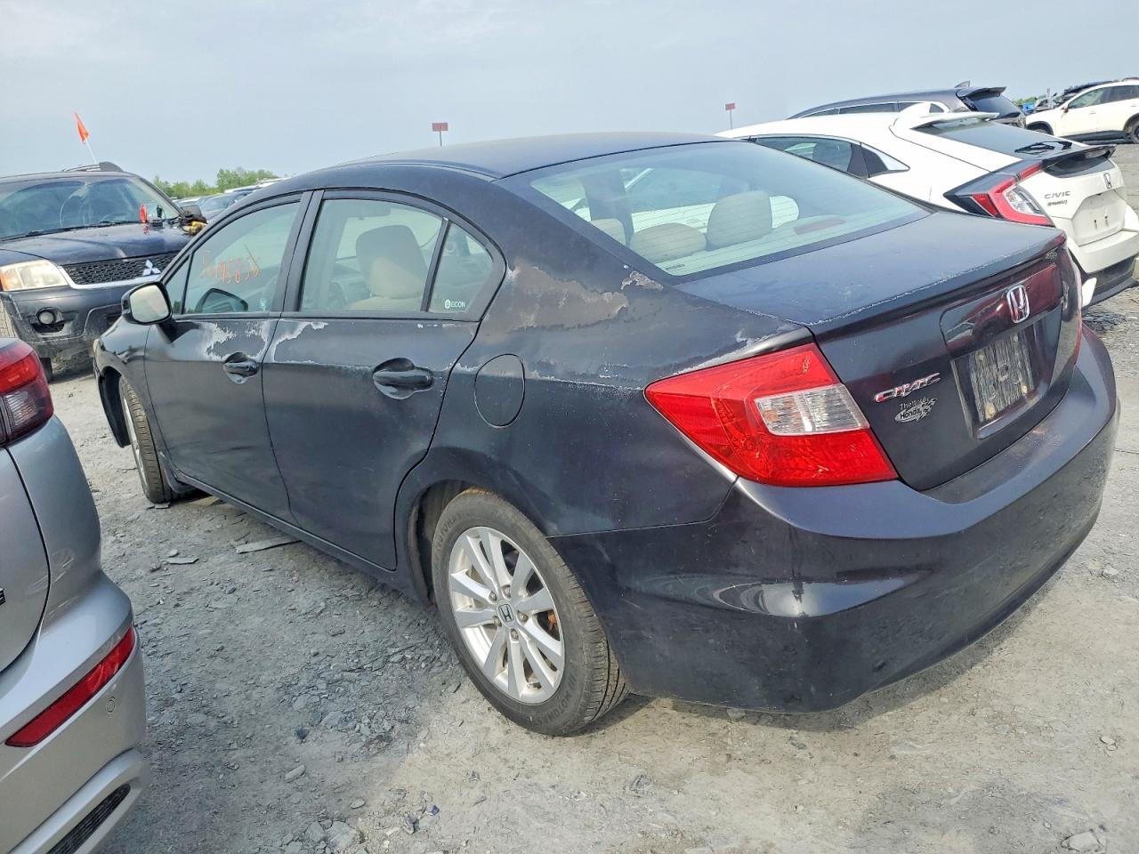 2012 Honda Civic Lx Black vin: 2HGFB2F55CH030308