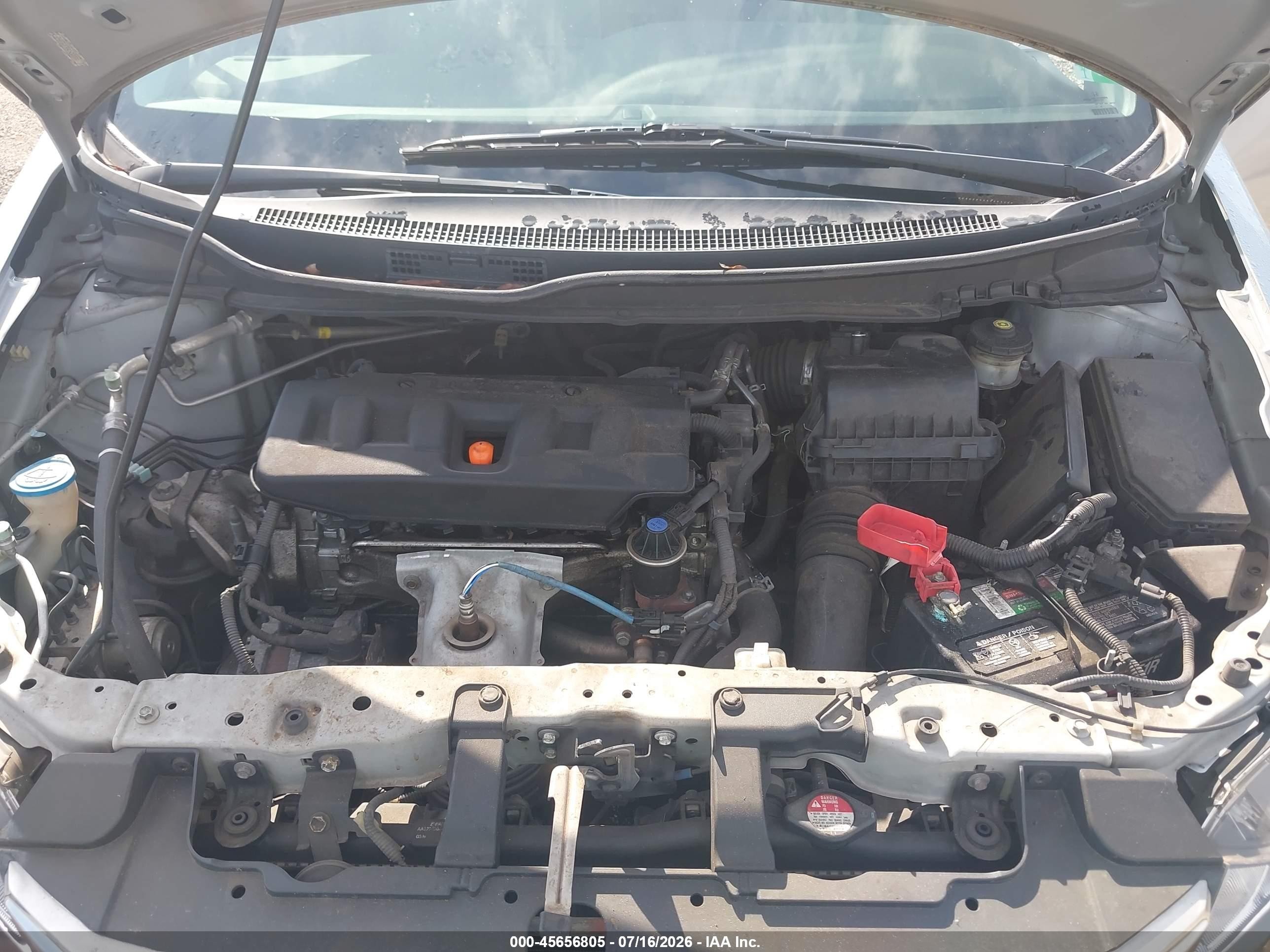 2012 Honda Civic Lx Silver vin: 2HGFB2F55CH300881