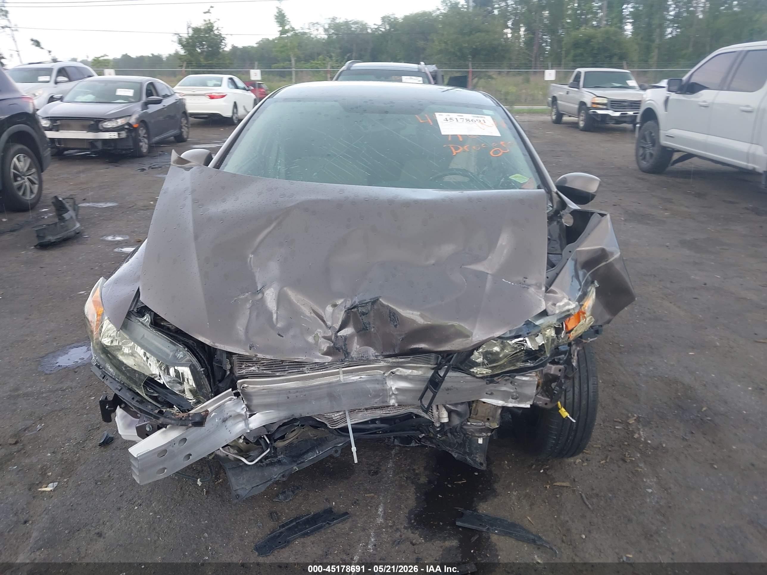 2012 Honda Civic Lx Gray vin: 2HGFB2F55CH523552