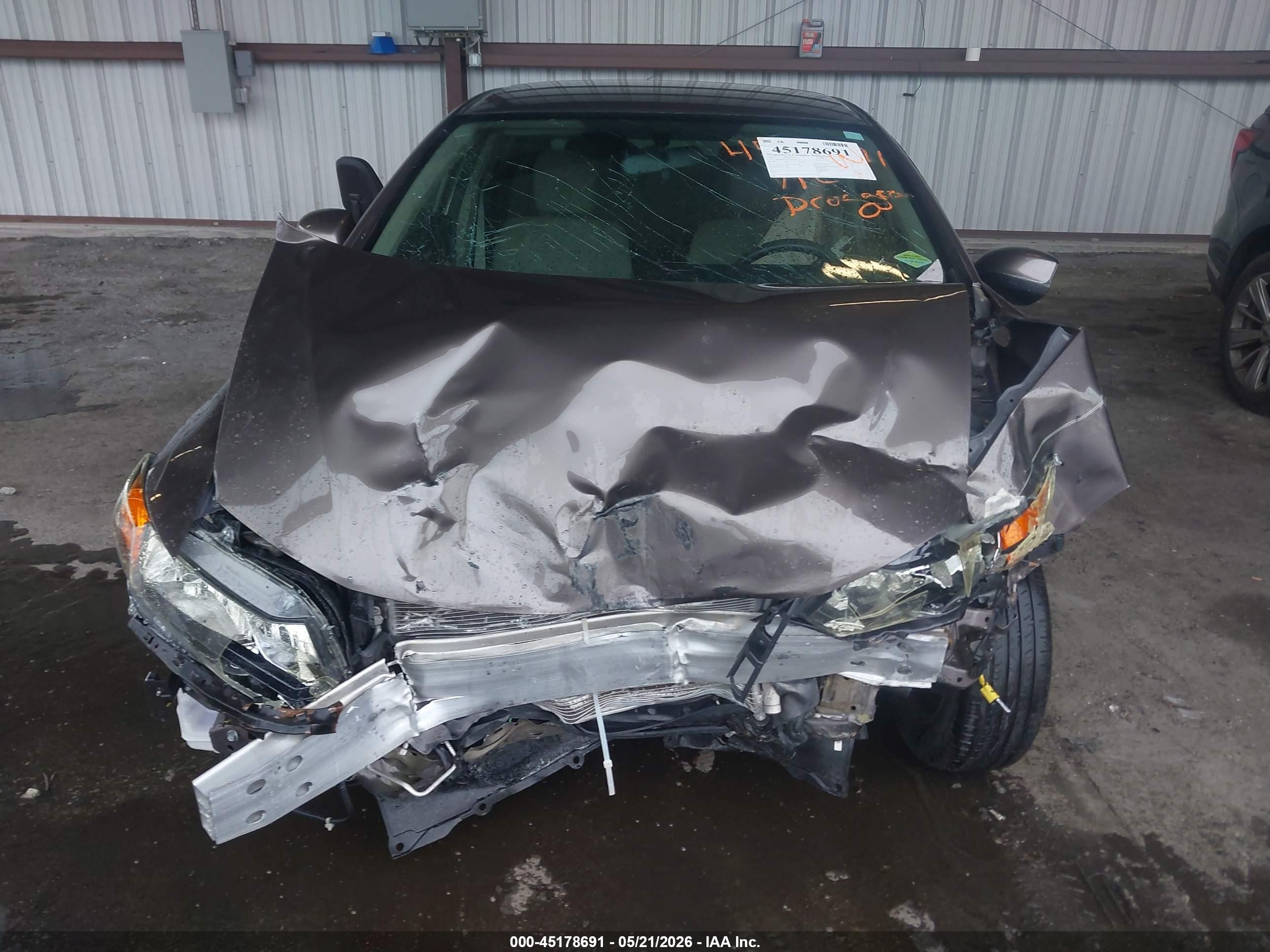 2012 Honda Civic Lx Gray vin: 2HGFB2F55CH523552