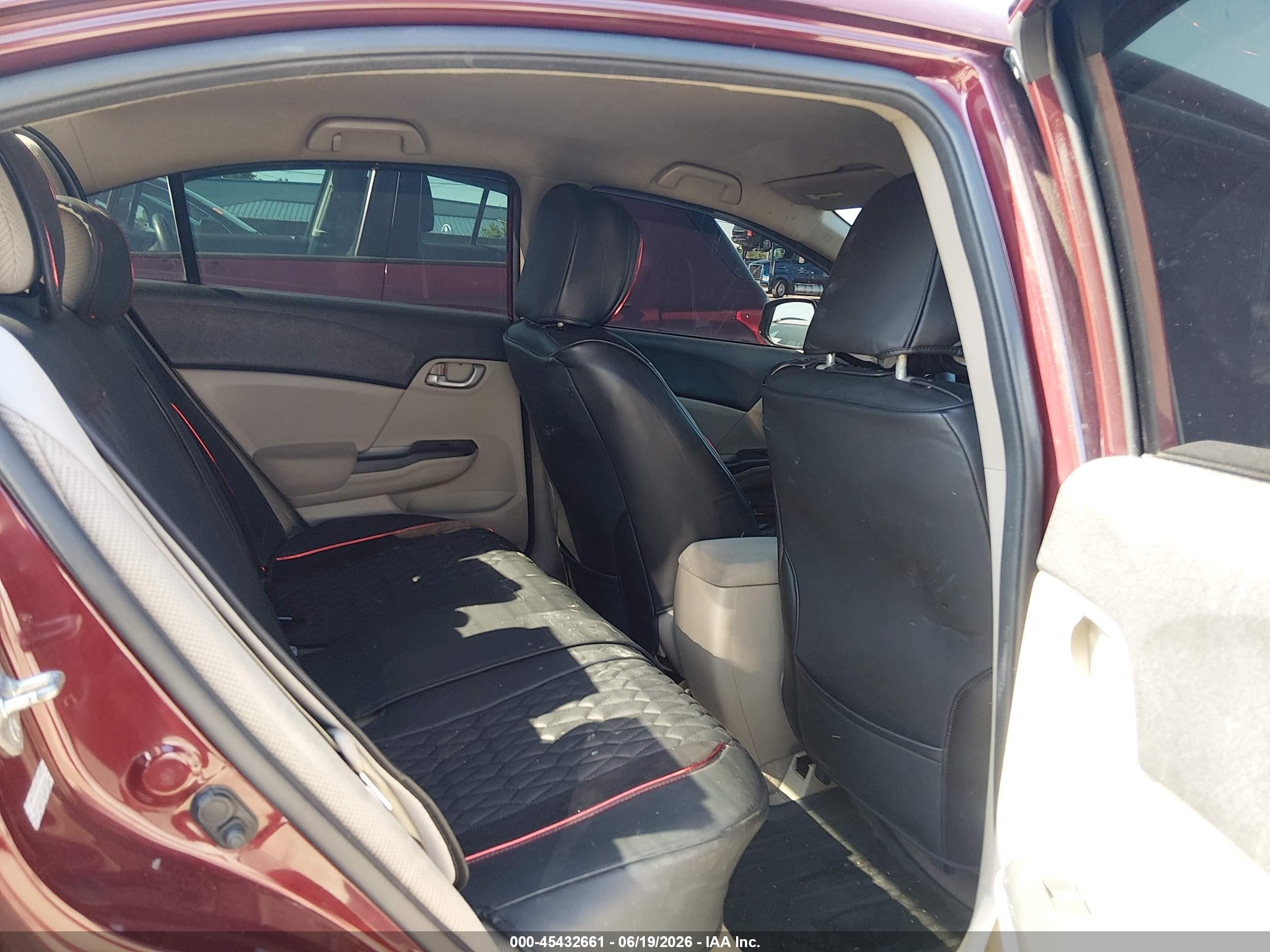 2012 Honda Civic Lx Red vin: 2HGFB2F55CH533353
