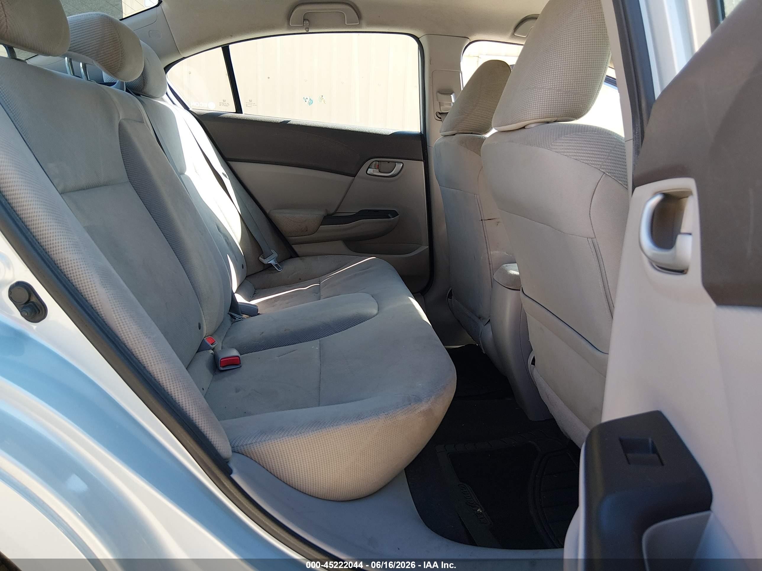 2012 Honda Civic Lx Light Blue vin: 2HGFB2F55CH552601