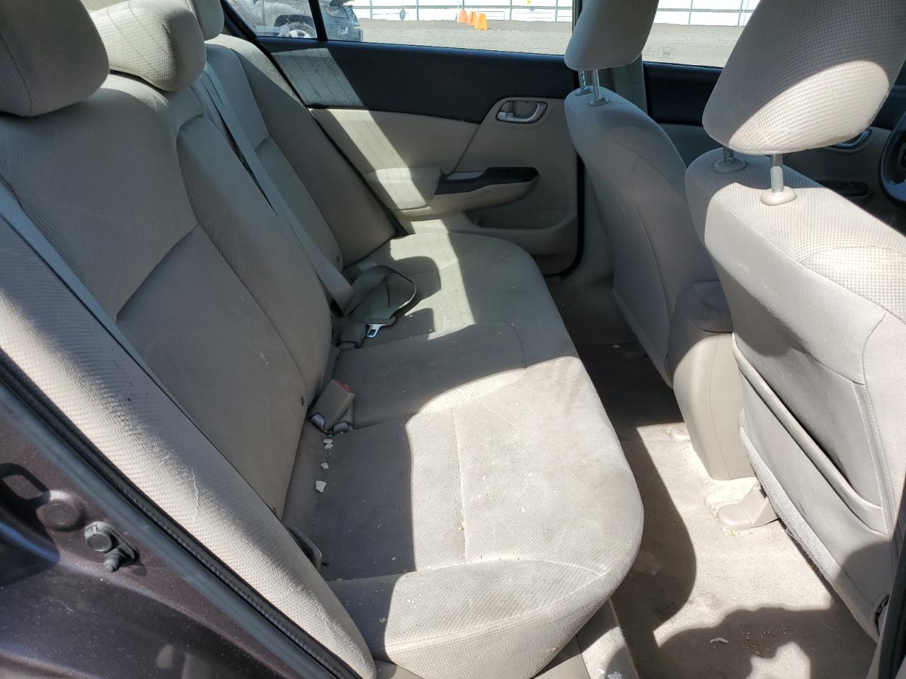 2012 Hond Civic Lx Brown vin: 2HGFB2F55CH564800
