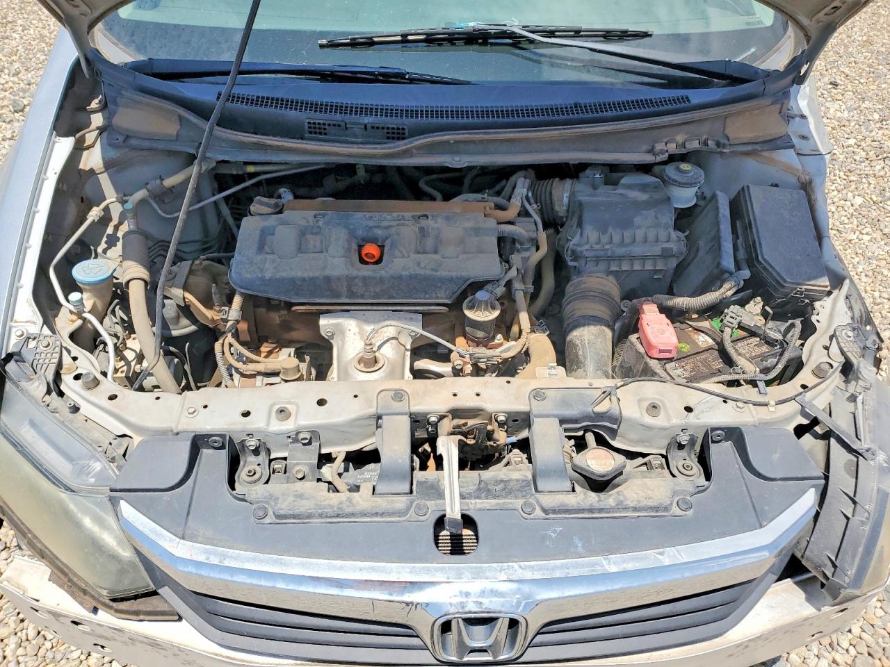 2012 Honda Civic Lx Silver vin: 2HGFB2F55CH575683