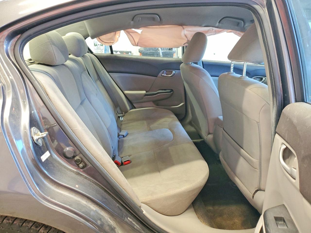 2012 Honda Civic Lx Серый vin: 2HGFB2F55CH584898