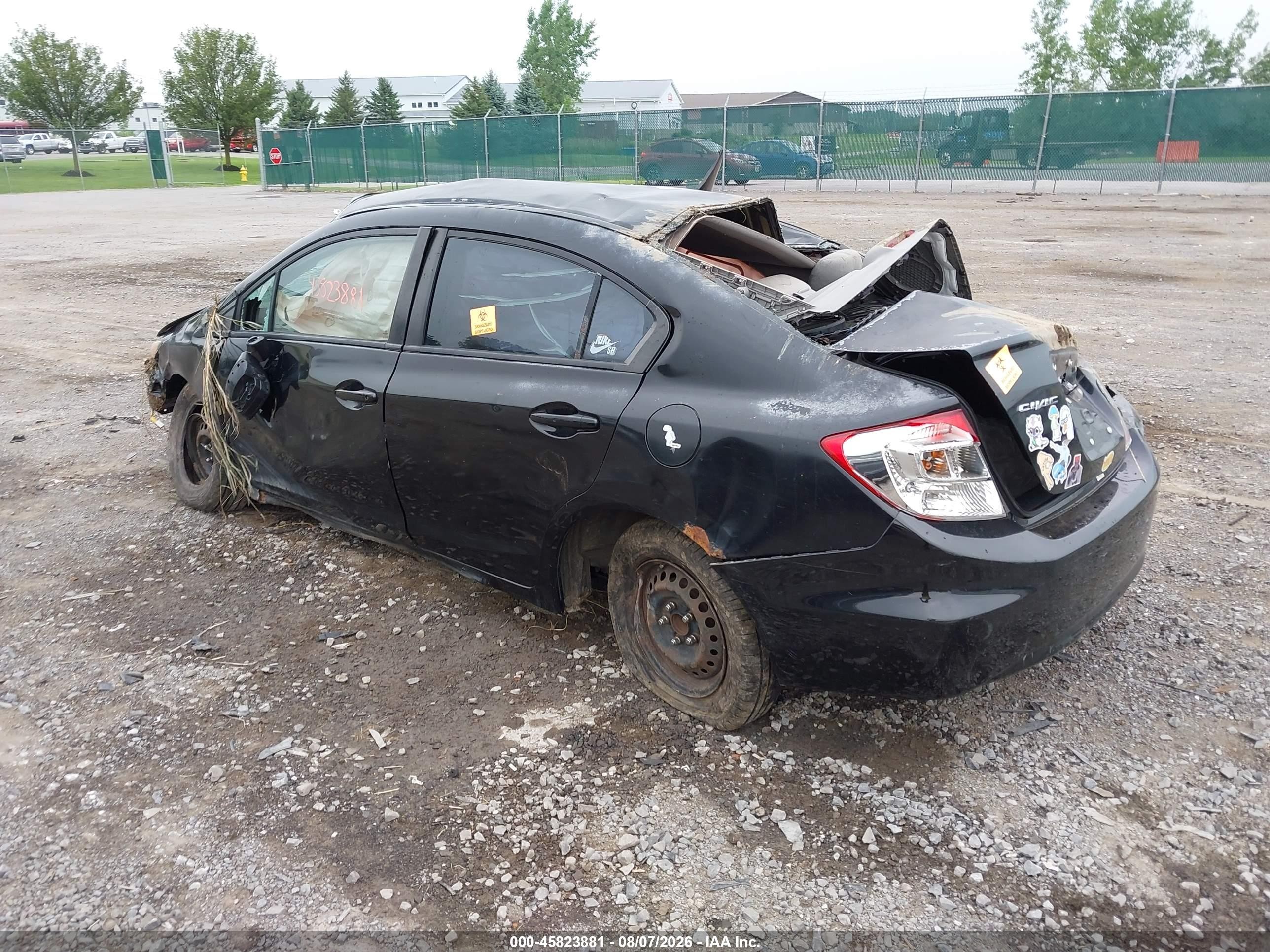 2012 Honda Civic Lx Black vin: 2HGFB2F55CH608956